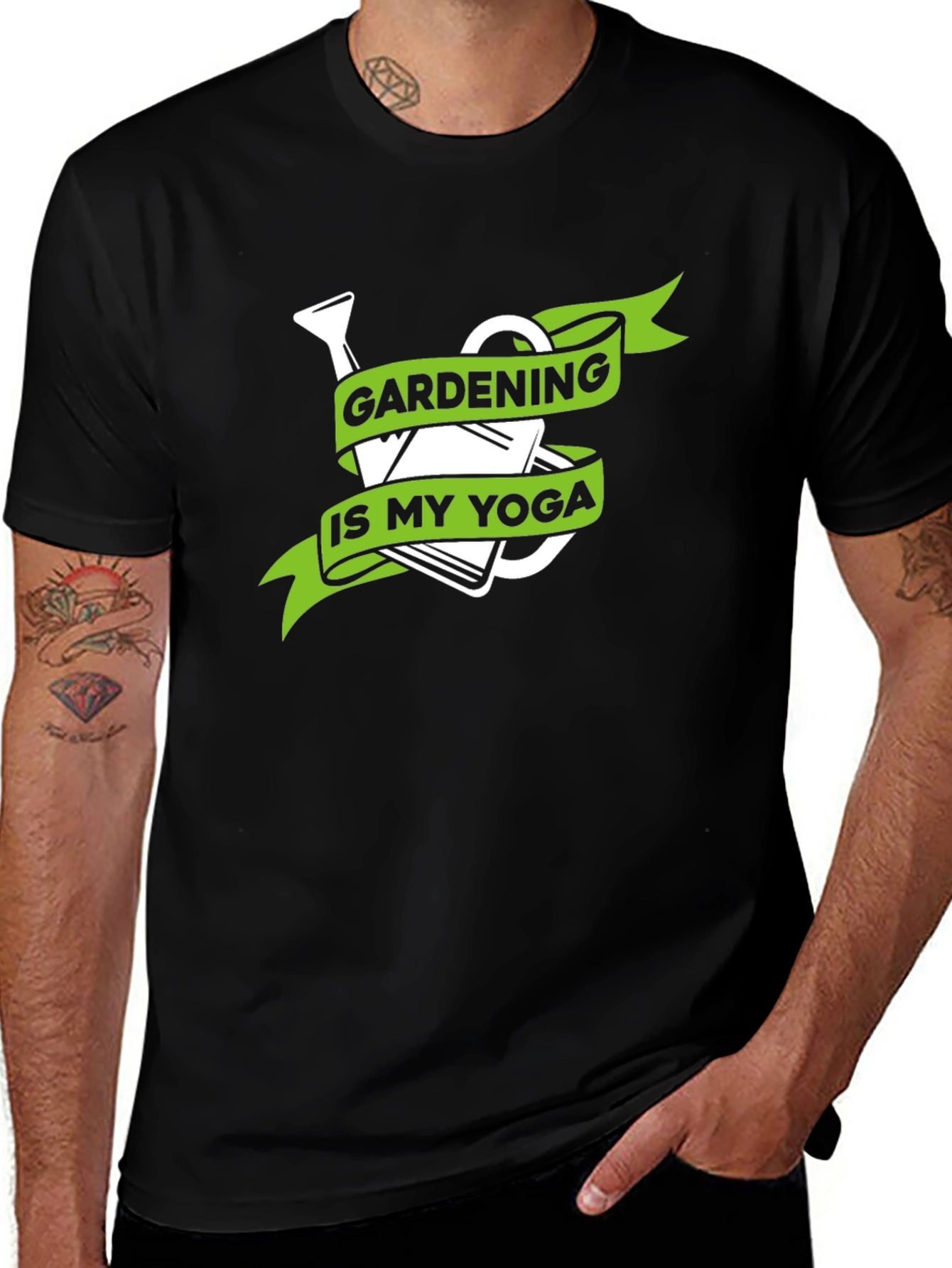 Variant 19 of Gardening Is My Yoga Graphic T-Shirt