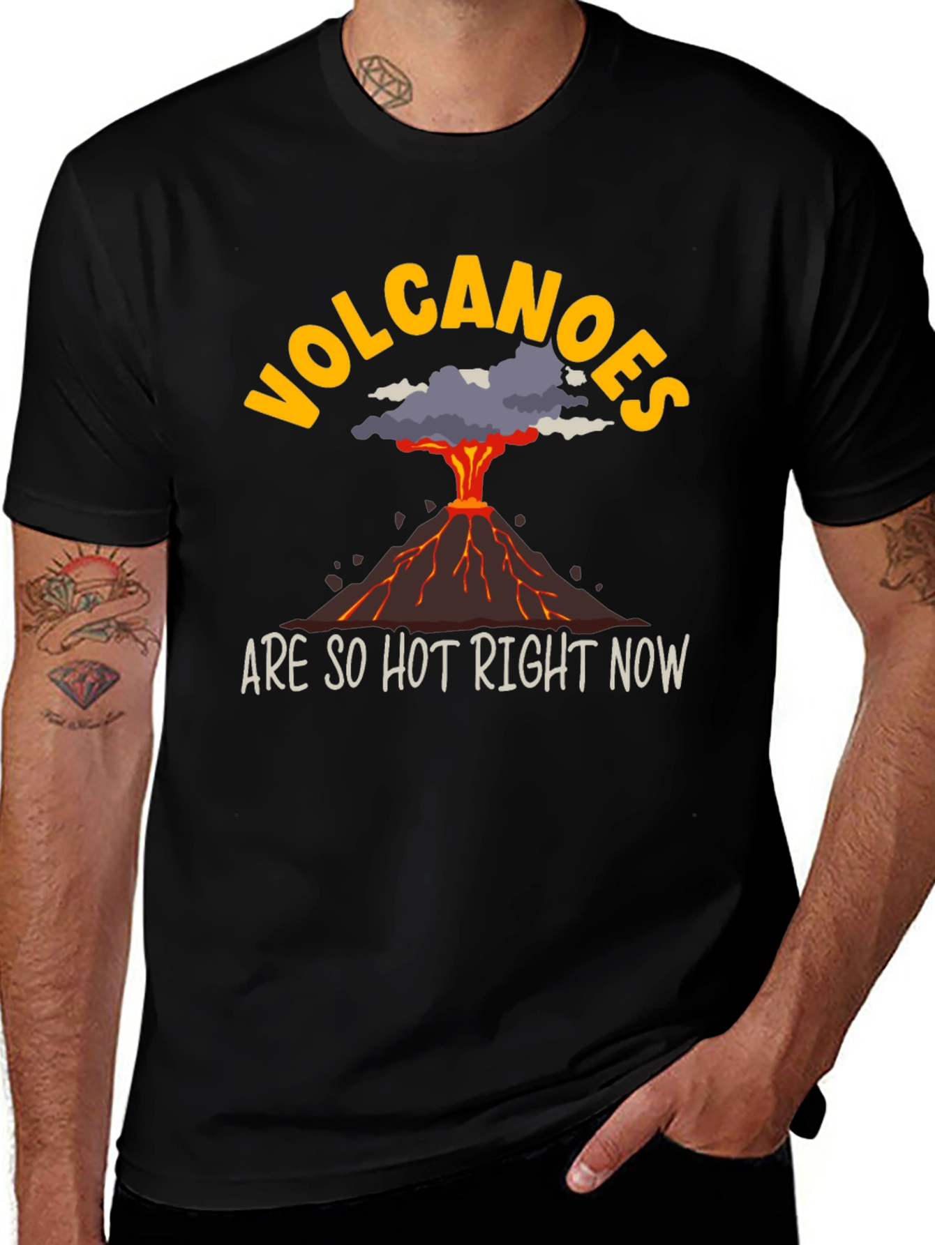 Variant 11 of Volcanoes Are So Hot Right Now T-Shirt