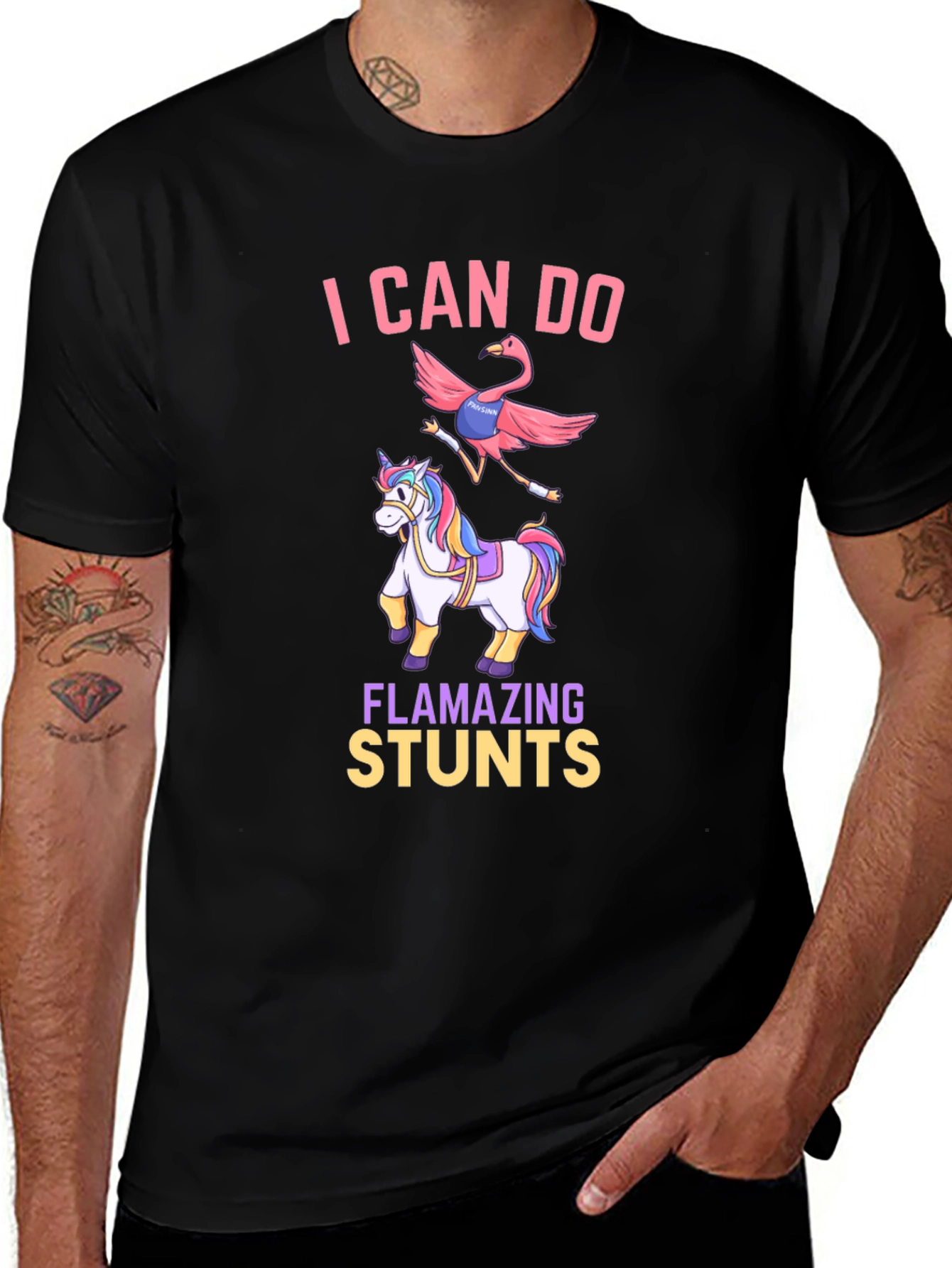 Variant 3 of Flamazing Stunts Graphic Tee