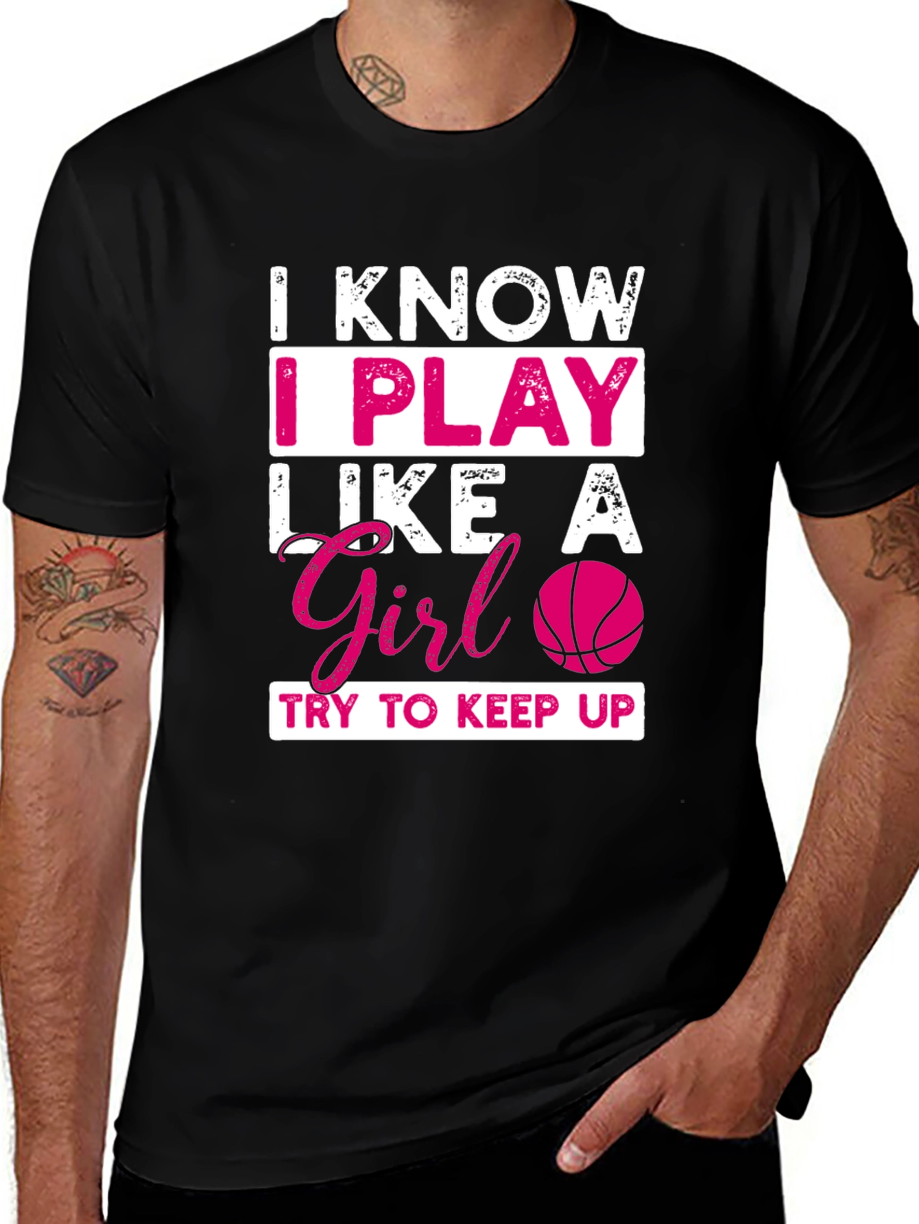 I Know I Play Like A Girl T-Shirt