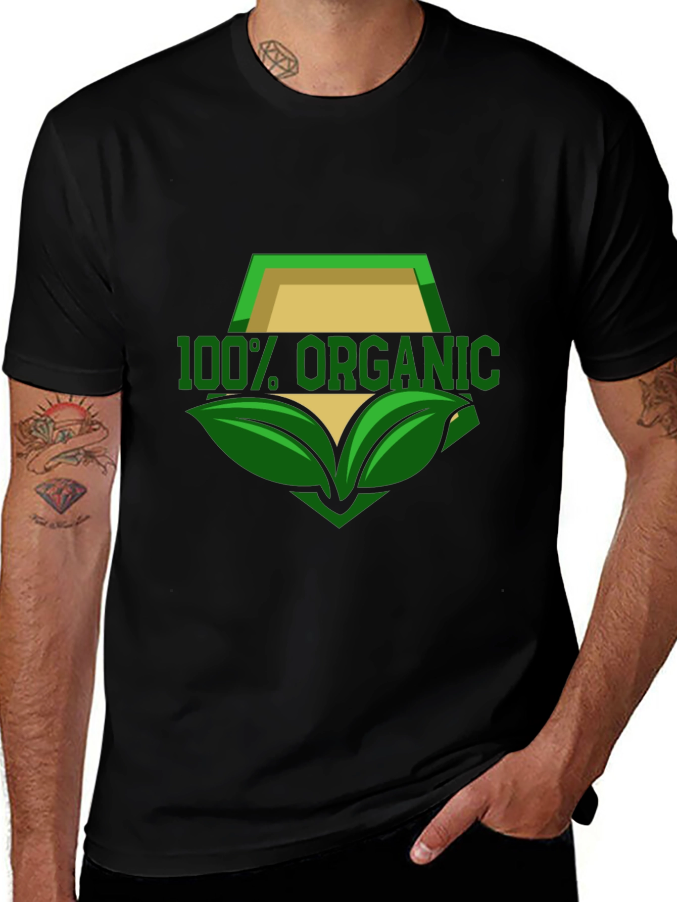 Variant 29 of Organic Cotton Tee - 100% Organic Graphic T-Shirt