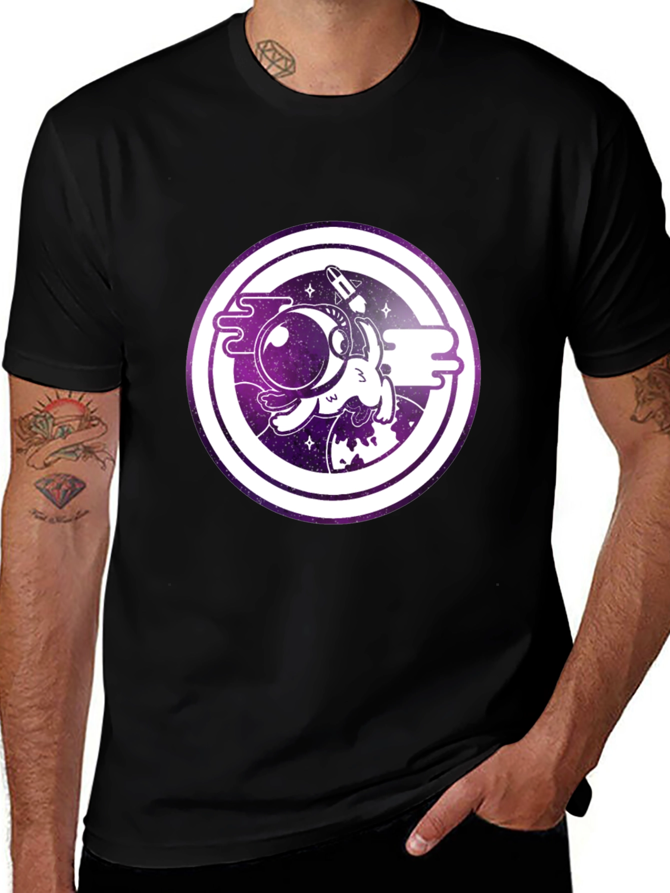 Variant 21 of Astronaut Graphic Tee - Space Adventure