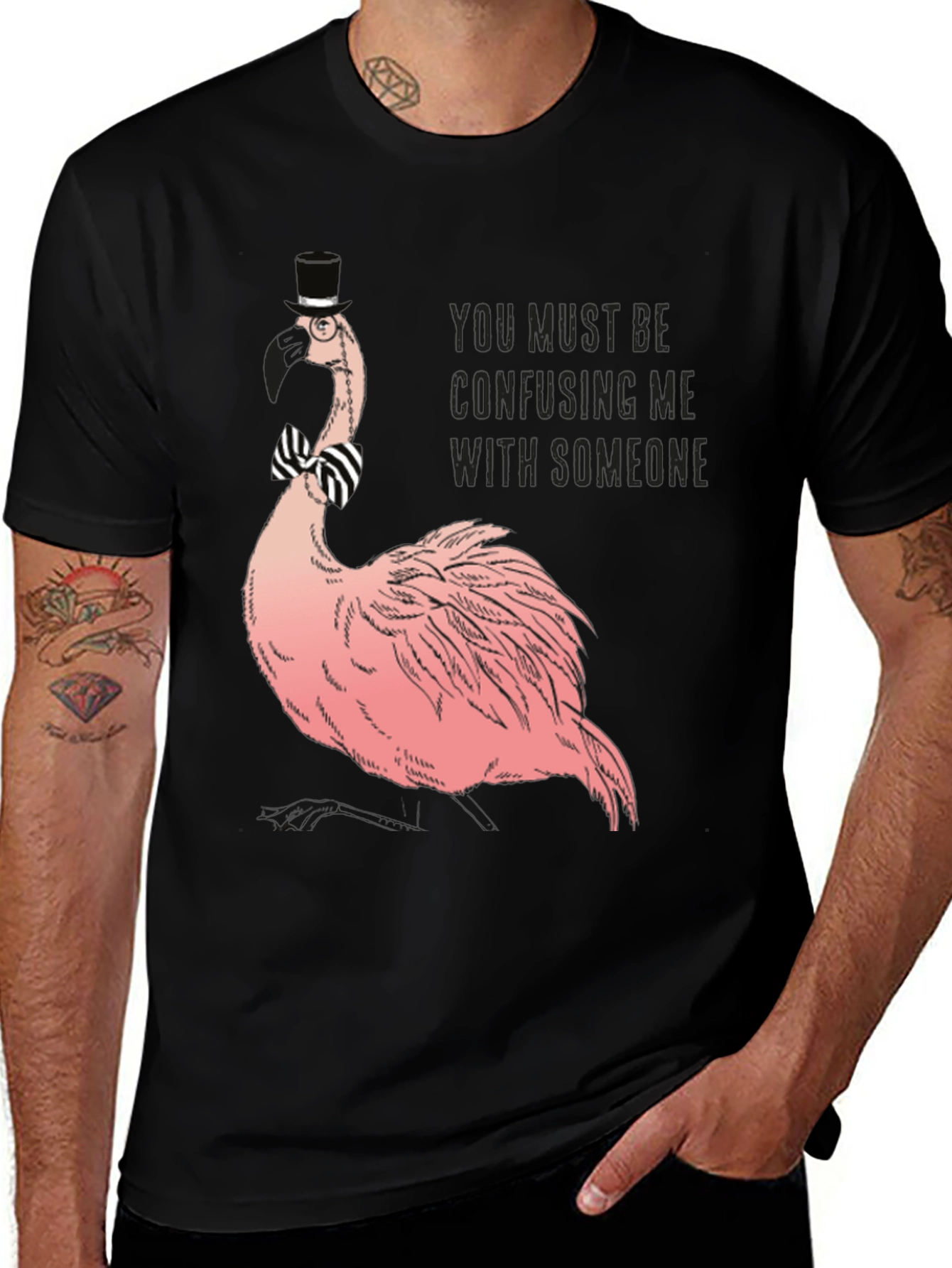Variant 6 of Fancy Flamingo T-Shirt