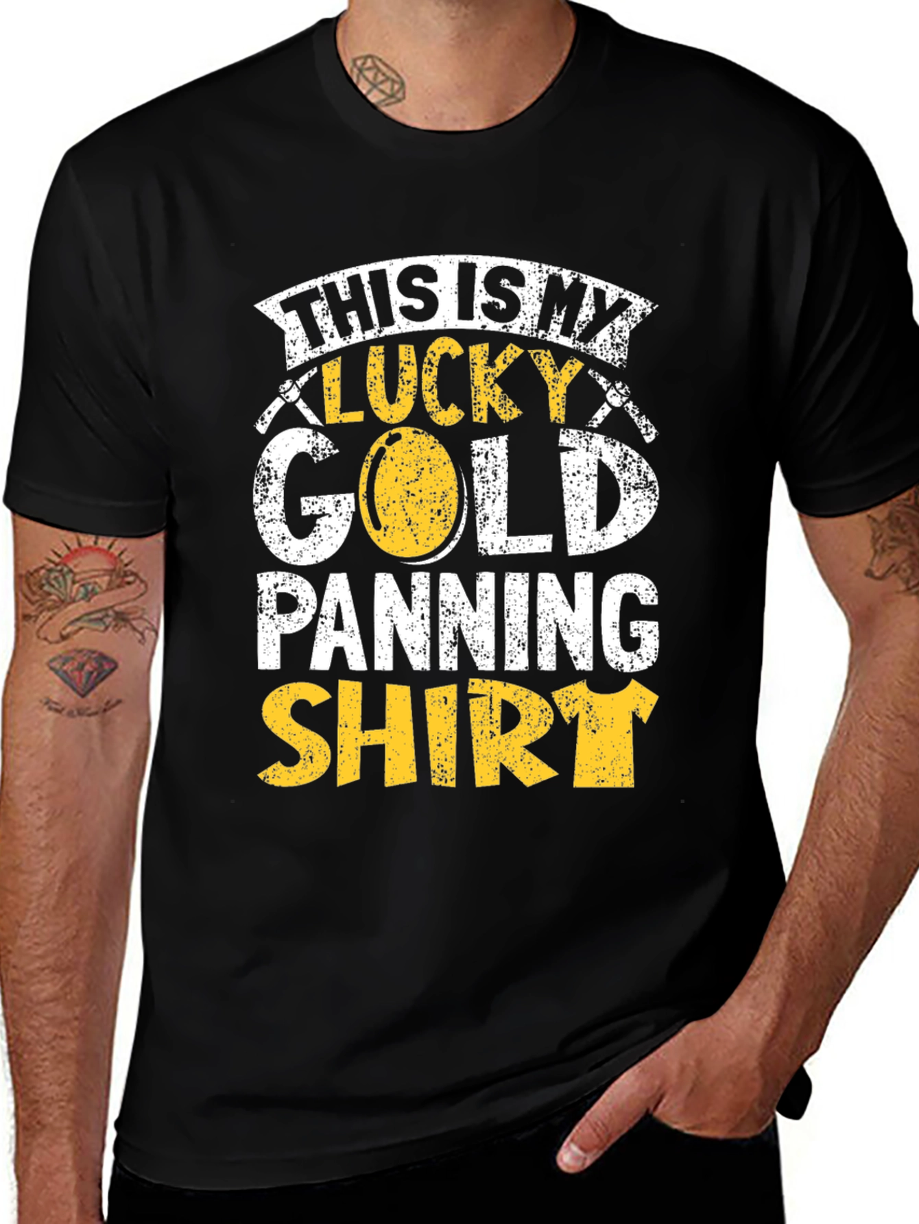 Variant 14 of Lucky Gold Panning Shirt - Prospecting Apparel