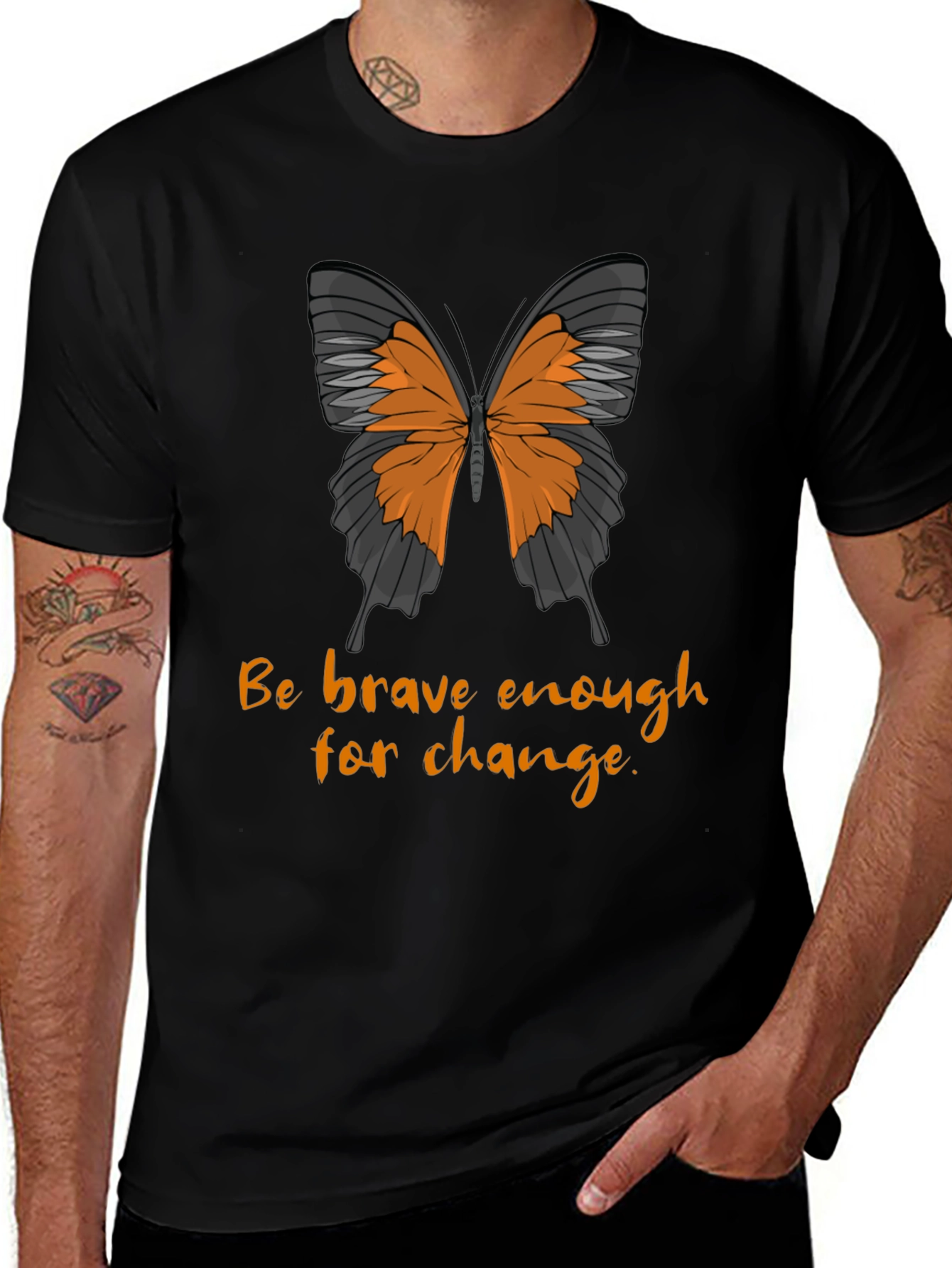 Variant 25 of Butterfly Change Graphic Tee