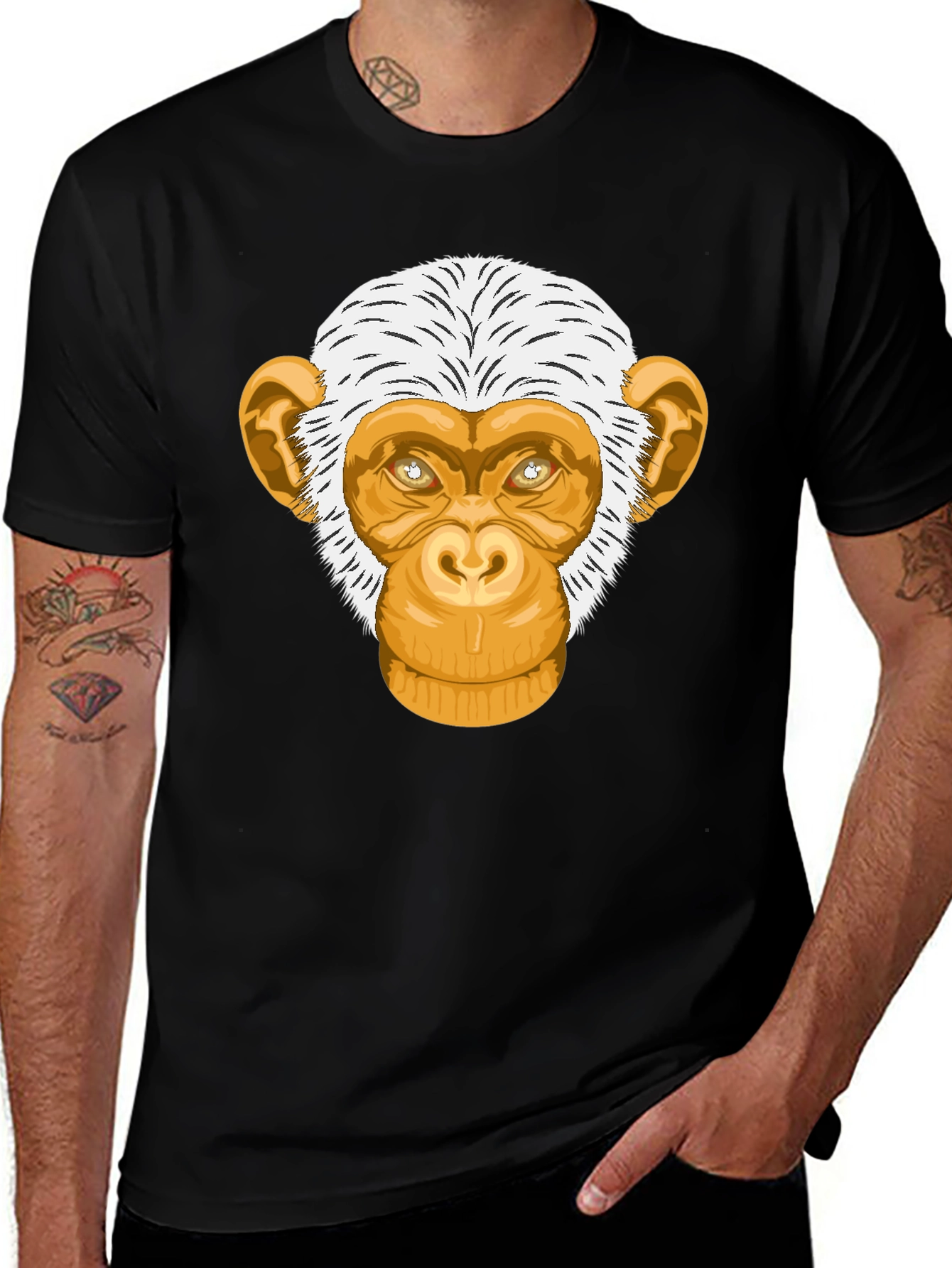 Variant 13 of Monkey Graphic T-Shirt