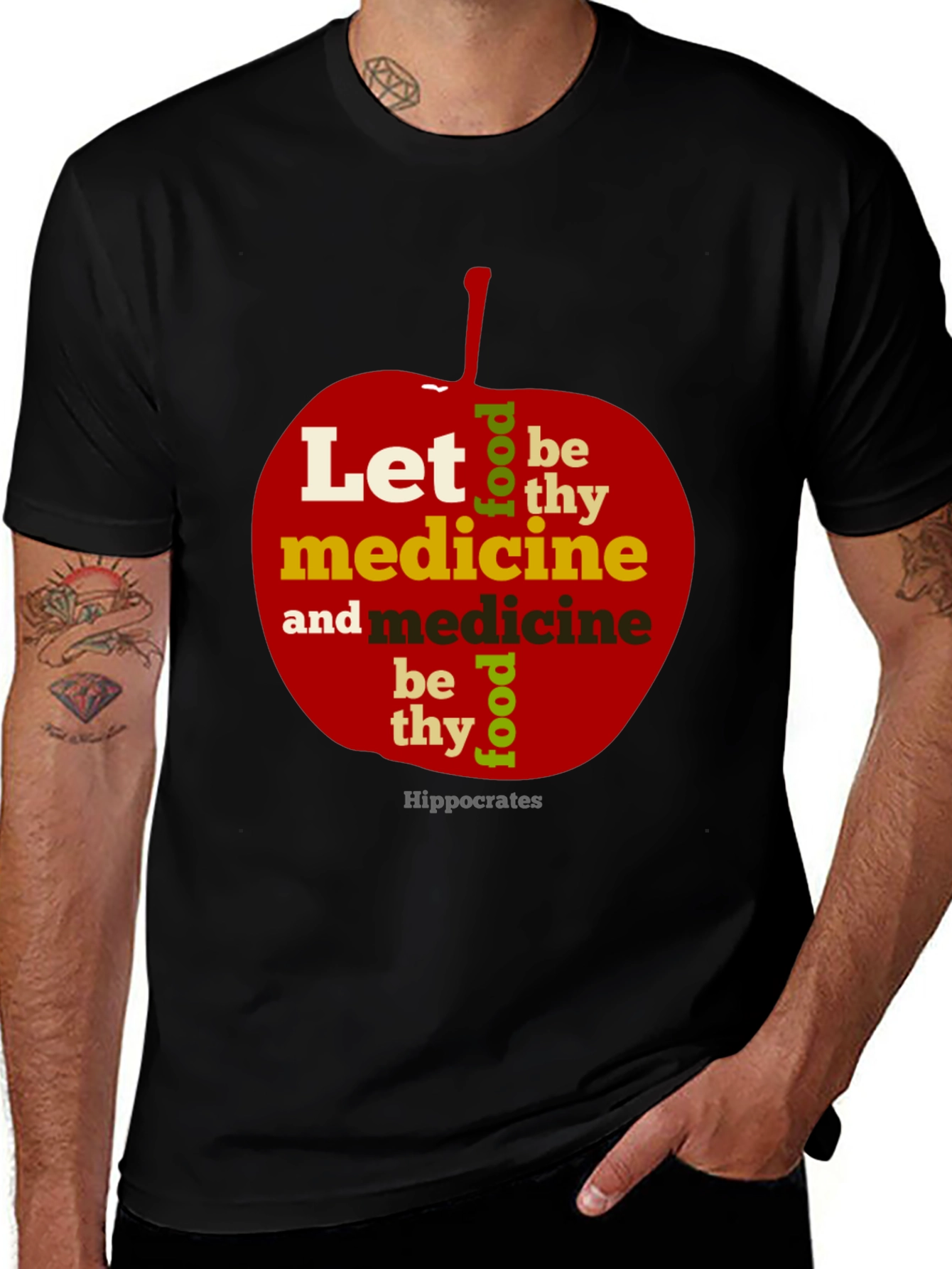 Variant 15 of Let Food Be Thy Medicine T-Shirt
