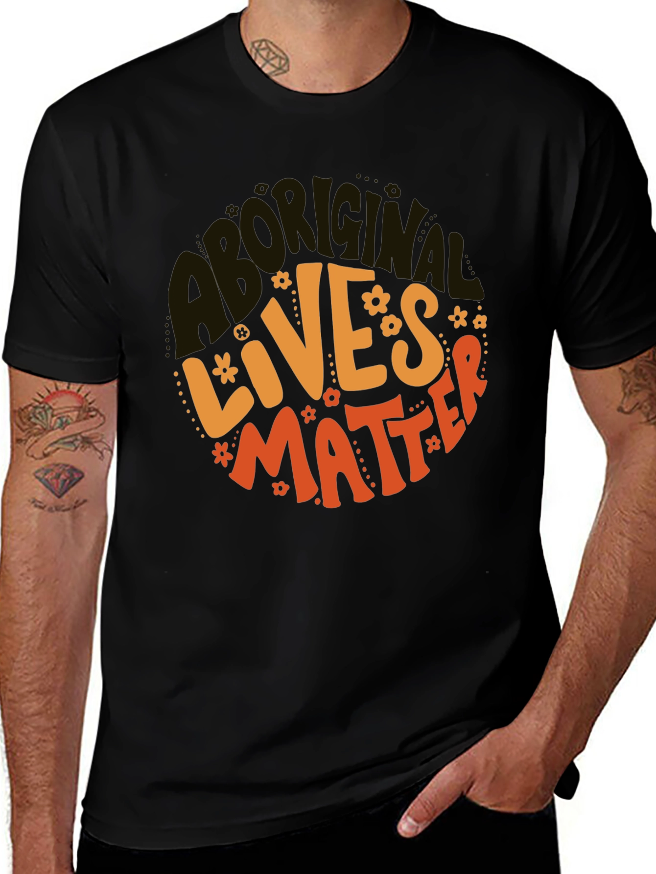 Variant 21 of Original Lives Matter Graphic Tee