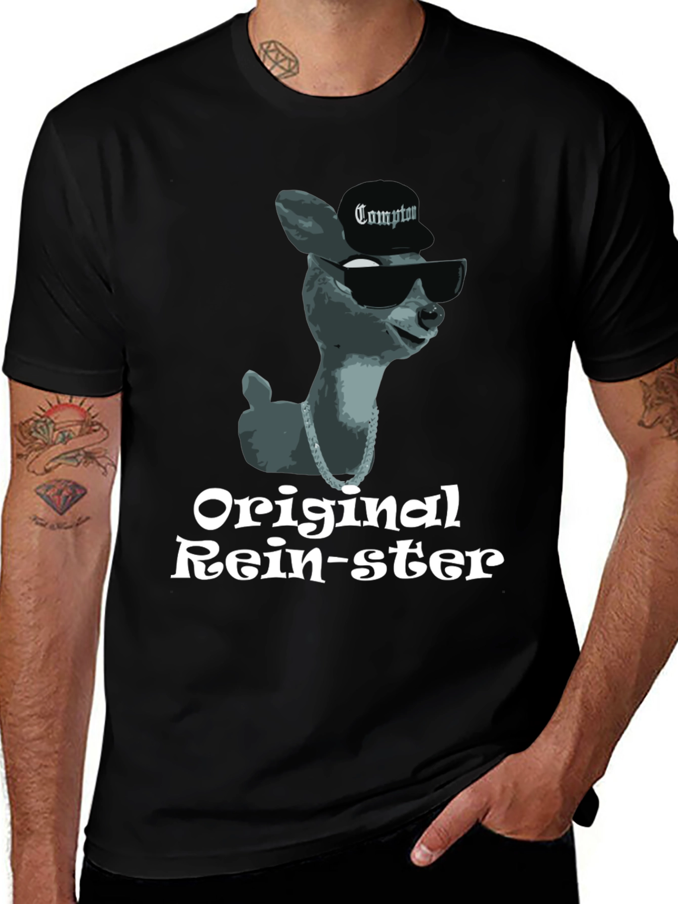 Variant 26 of Original Rein-ster T-Shirt Compton Deer