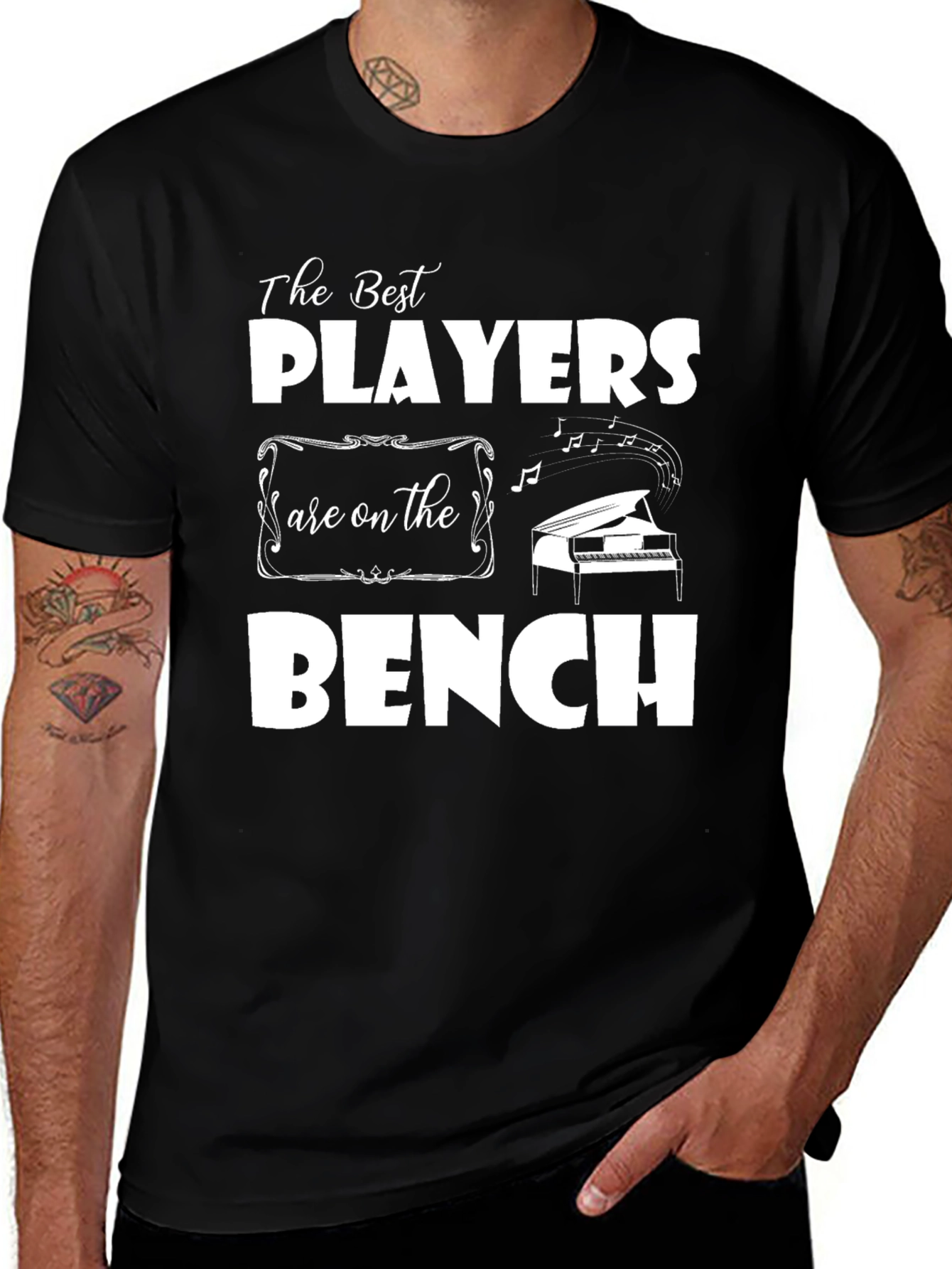 Variant 11 of The Best Players are on the Bench T-Shirt