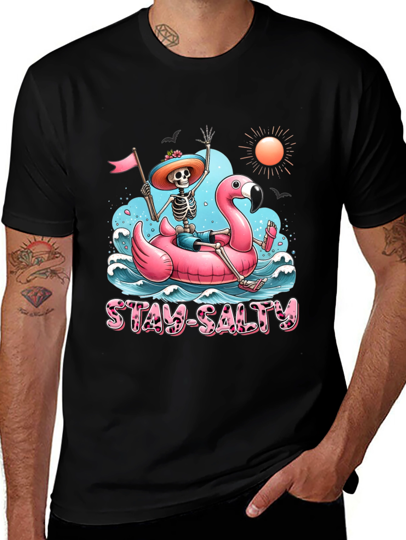 Variant 22 of Stay Salty Flamingo T-Shirt