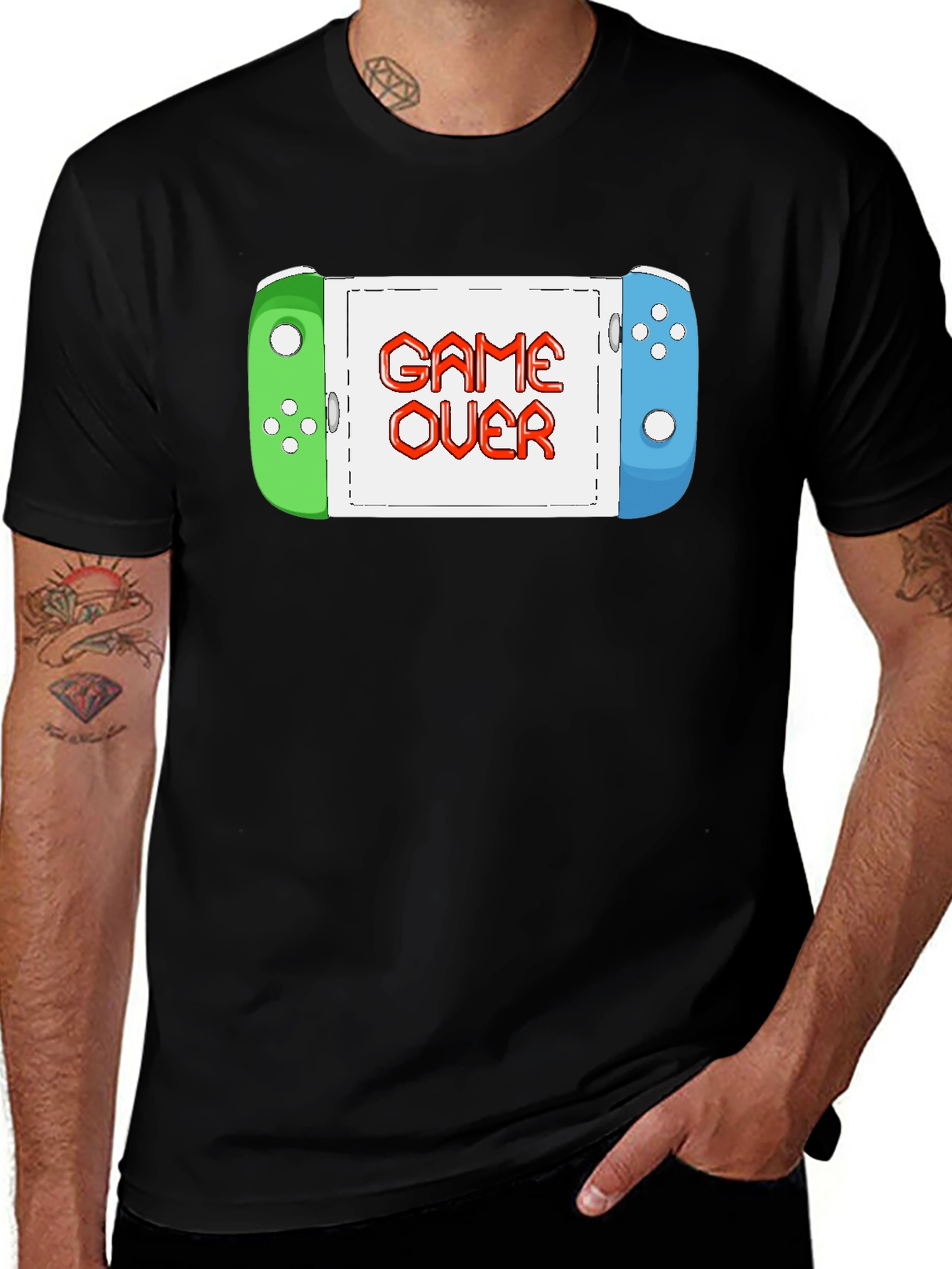 Variant 16 of Game Over Switch-Style T-Shirt