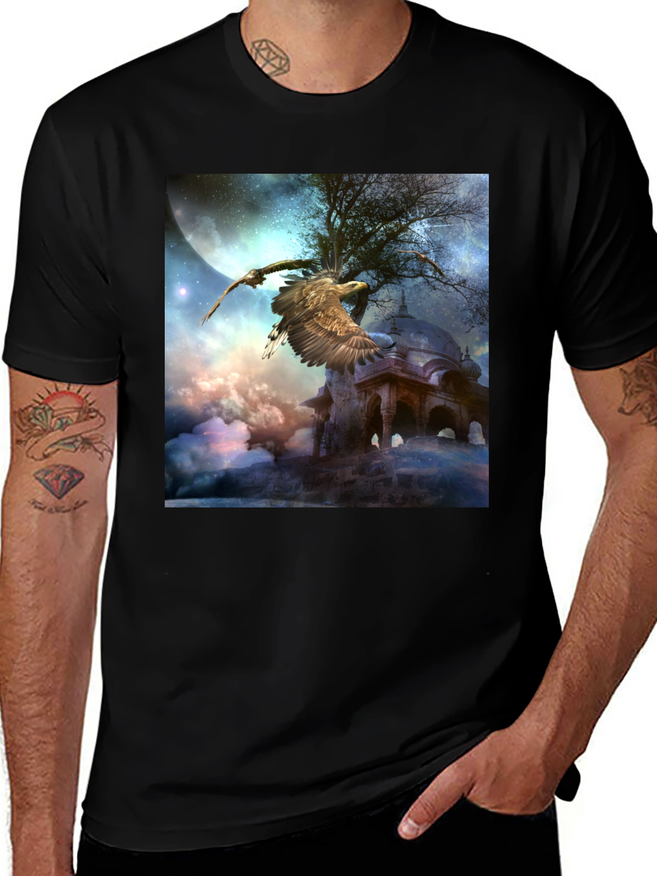 Variant 14 of Eagle and Dome Graphic Tee