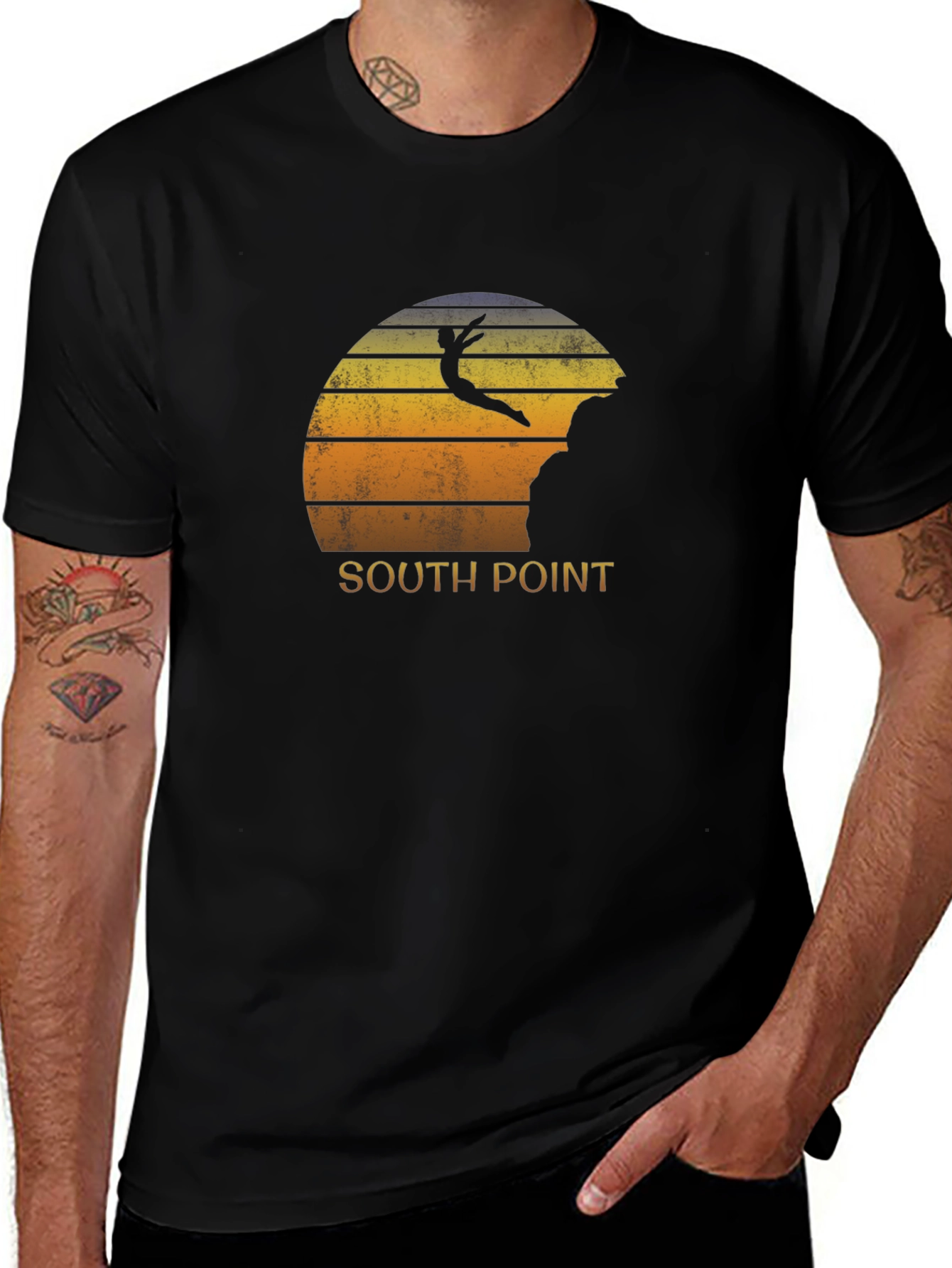 Variant 4 of South Point Cliff Jumper Graphic Tee
