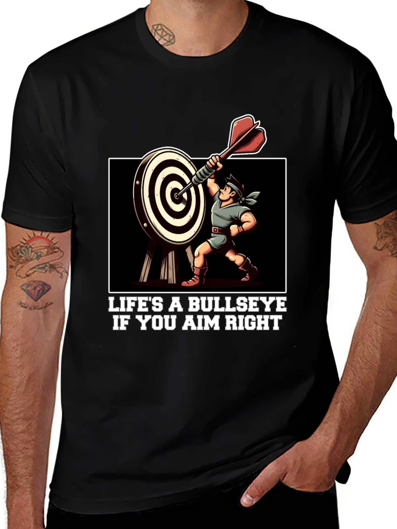 Variant 30 of Life's Bullseye T-Shirt