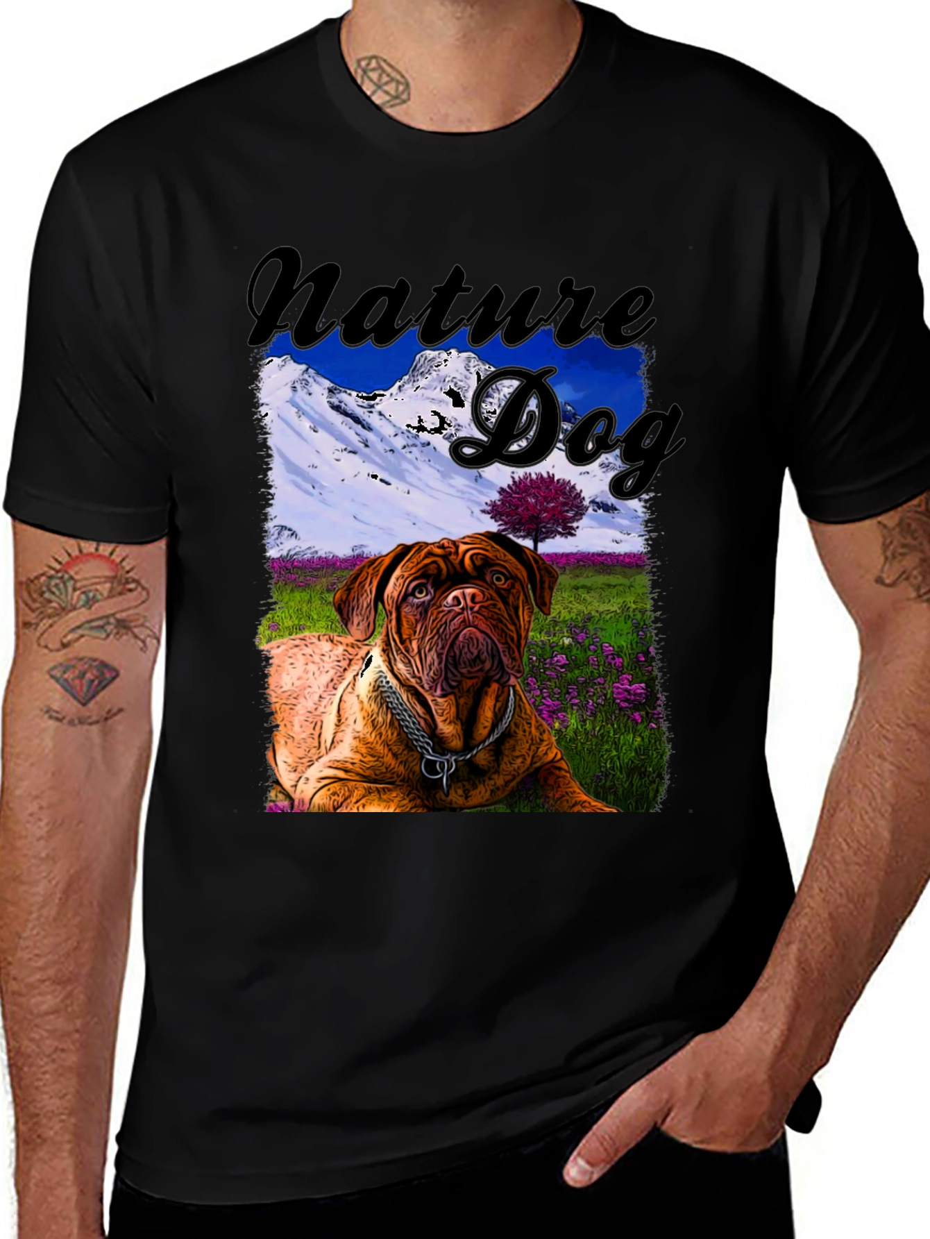 Variant 21 of Nature Dog Graphic T-Shirt