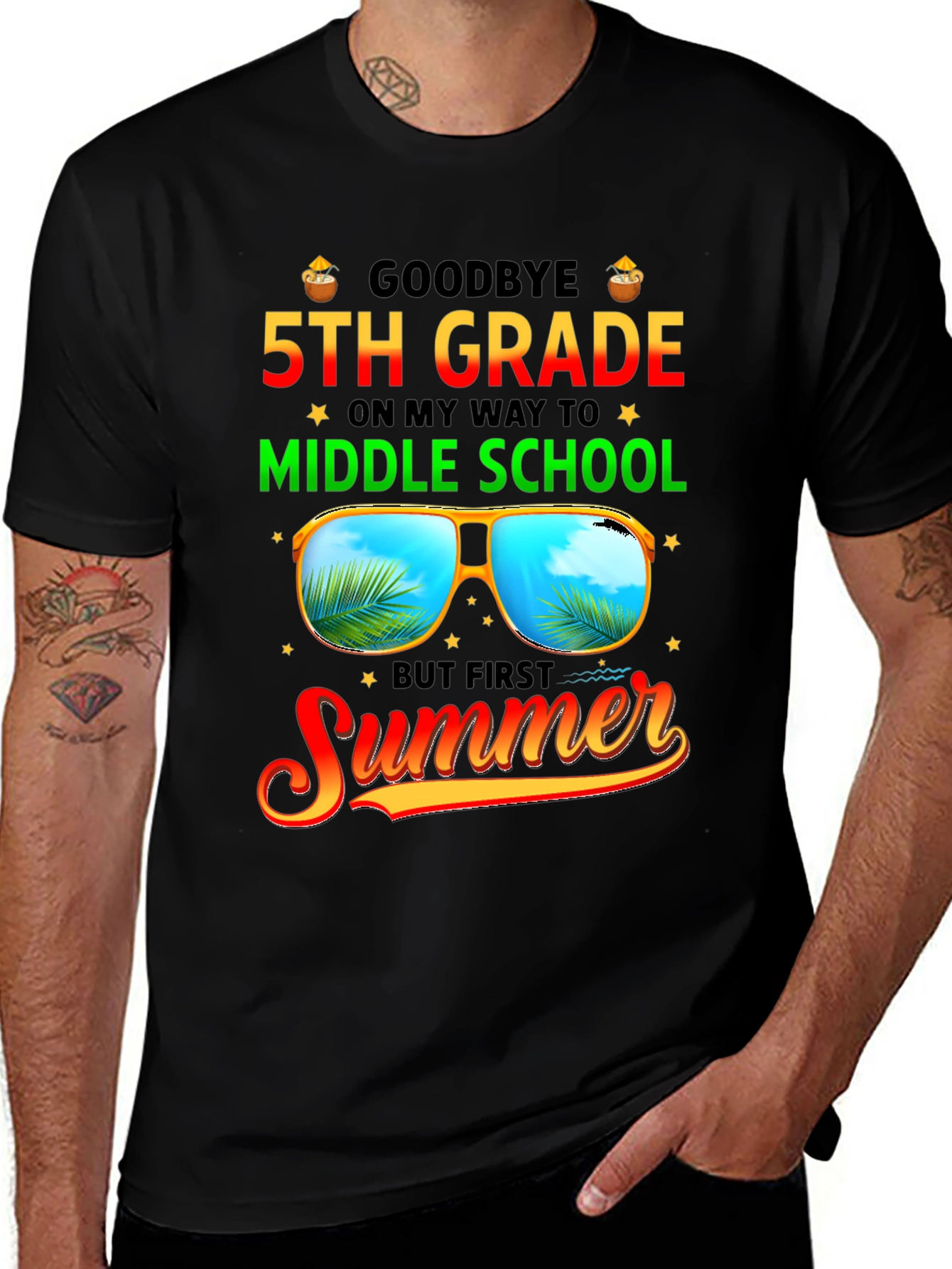 Goodbye 5th Grade Summer T-Shirt