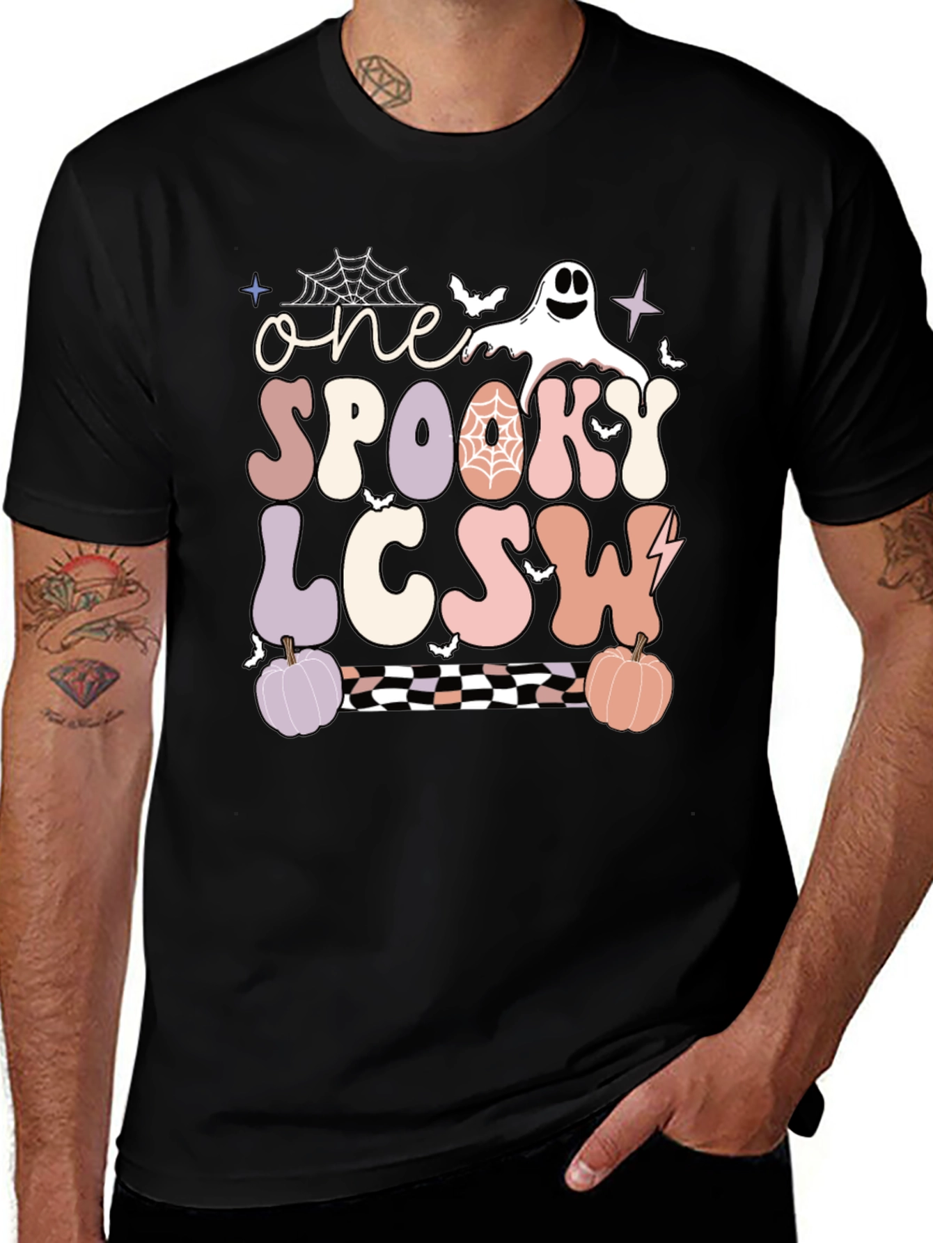 One Spooky LCSW Halloween T-Shirt