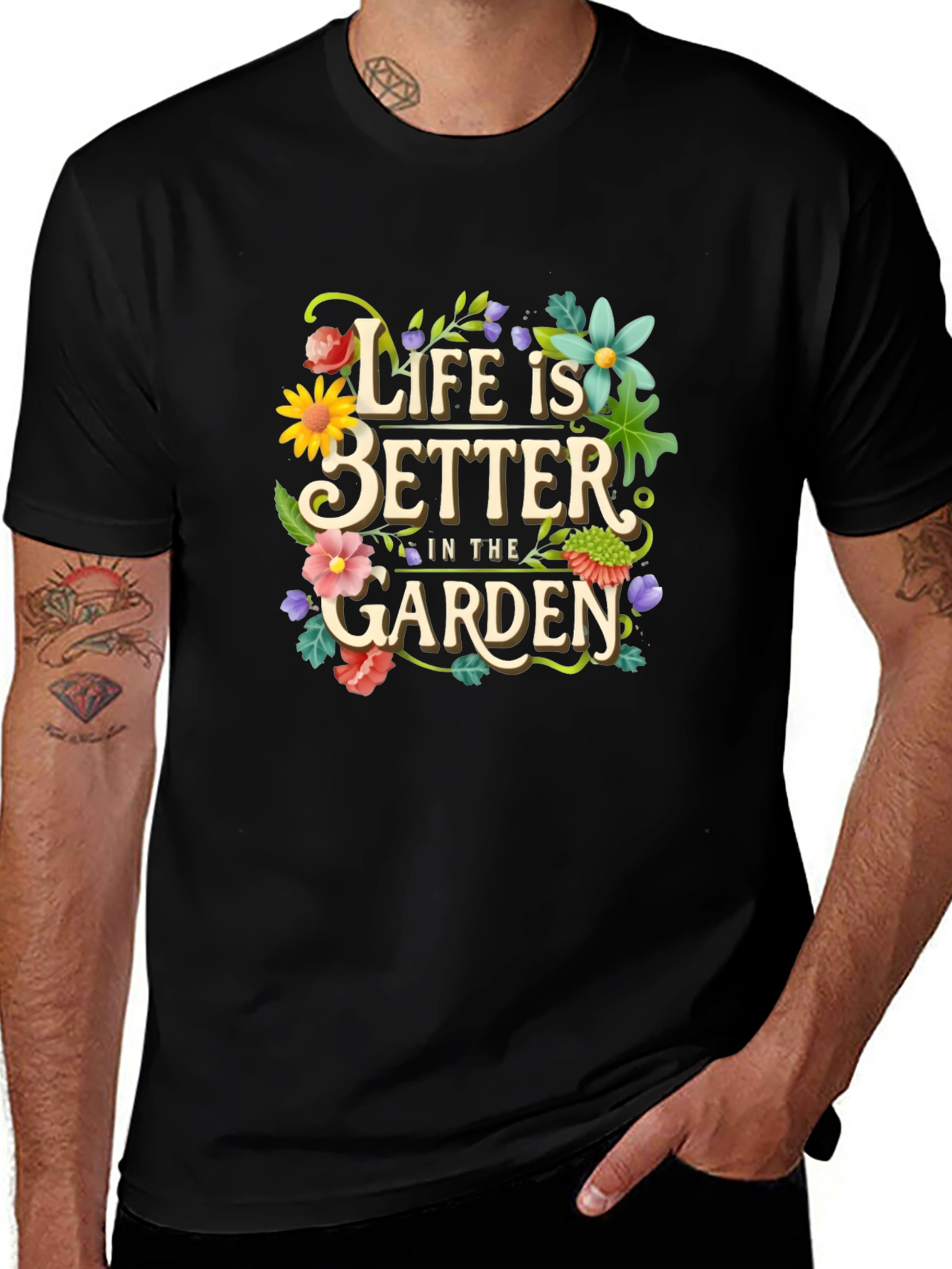 Variant 16 of Life is Better in the Garden Graphic Tee
