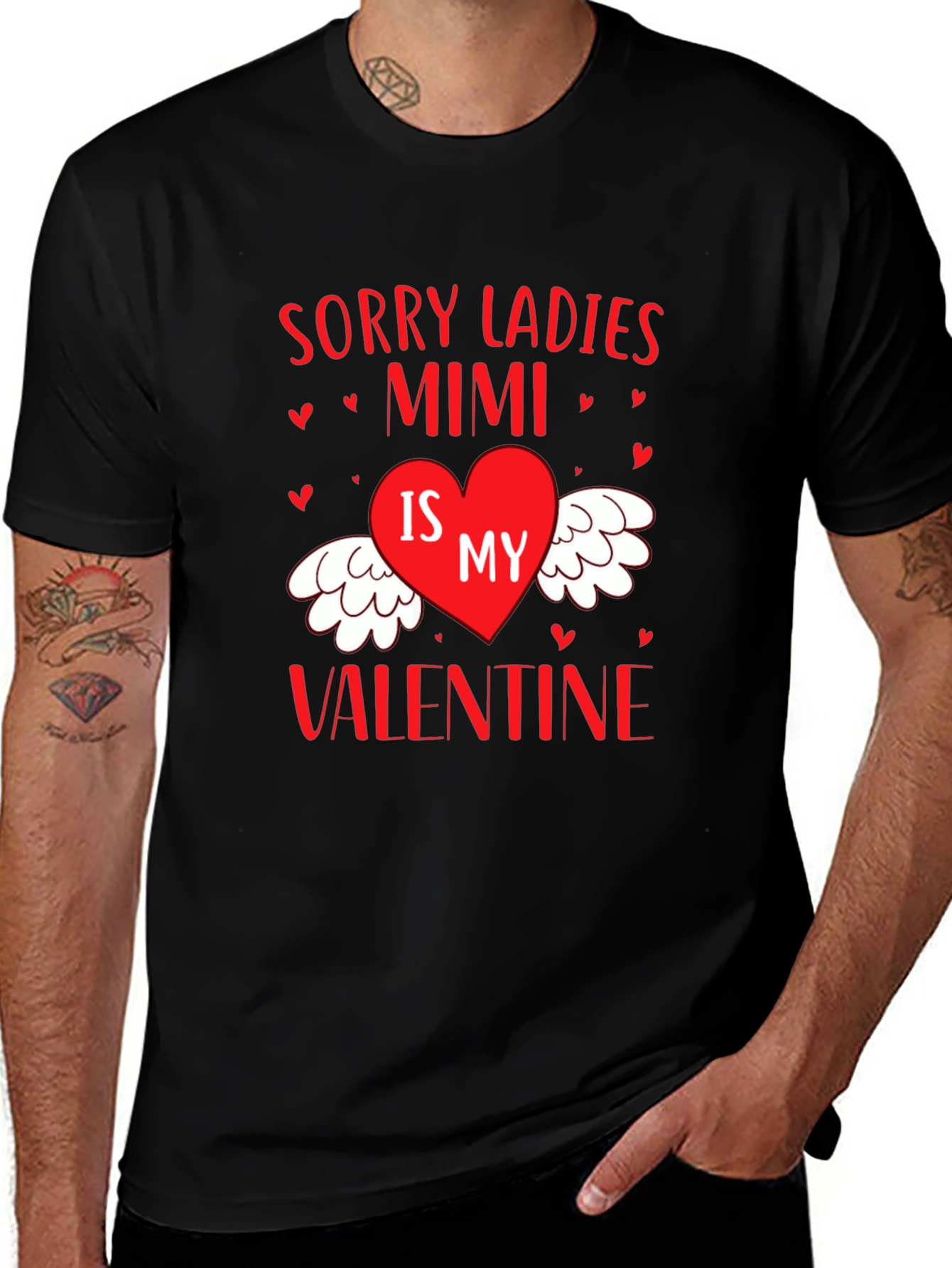 Mimi Valentine Graphic Tee - Sorry Ladies T-Shirt