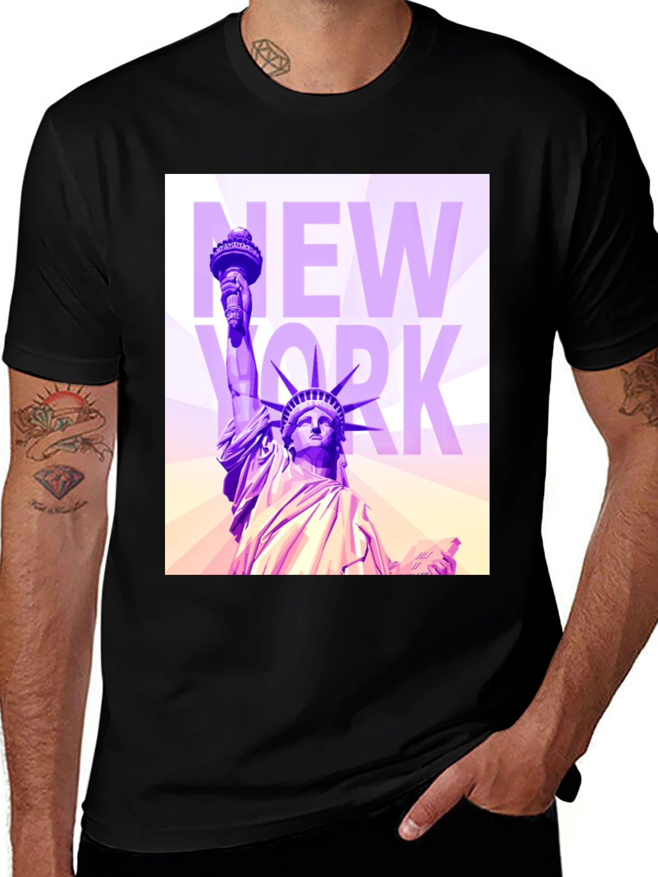 Variant 14 of Statue of Liberty Graphic Tee