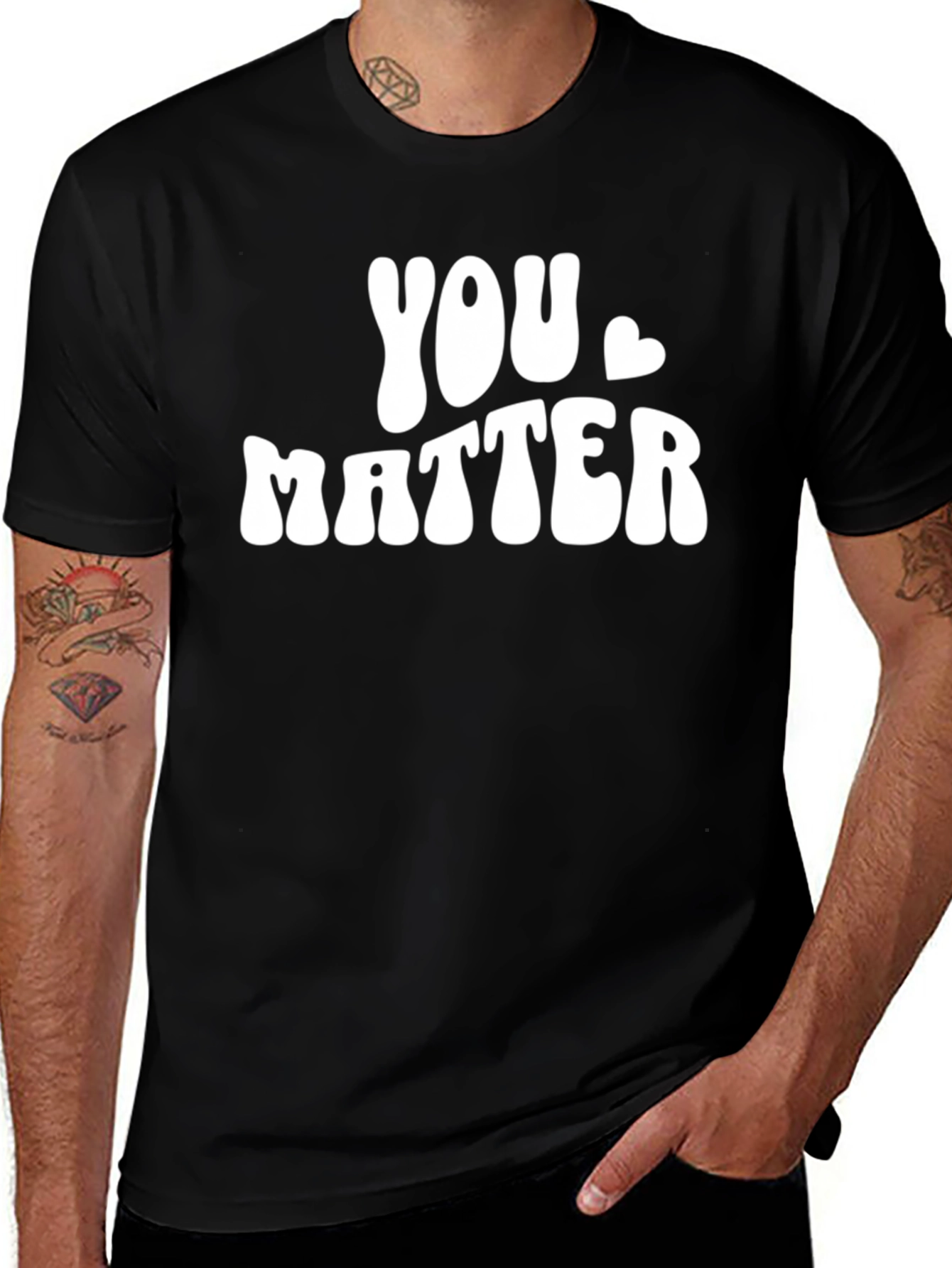 Variant 15 of You Matter Graphic Tee - Comfort Fit Cotton