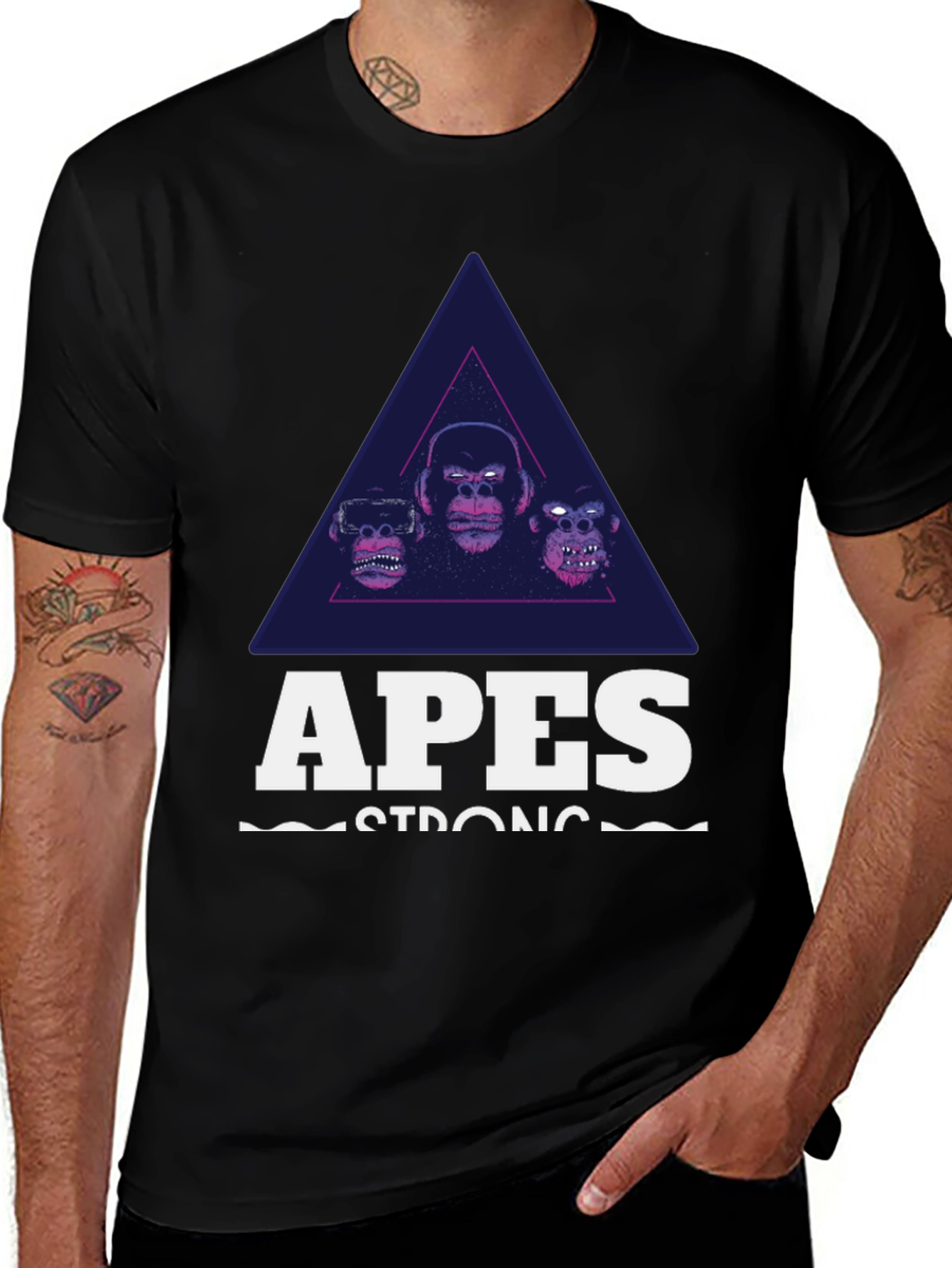 Variant 24 of Apes Strong Graphic T-Shirt