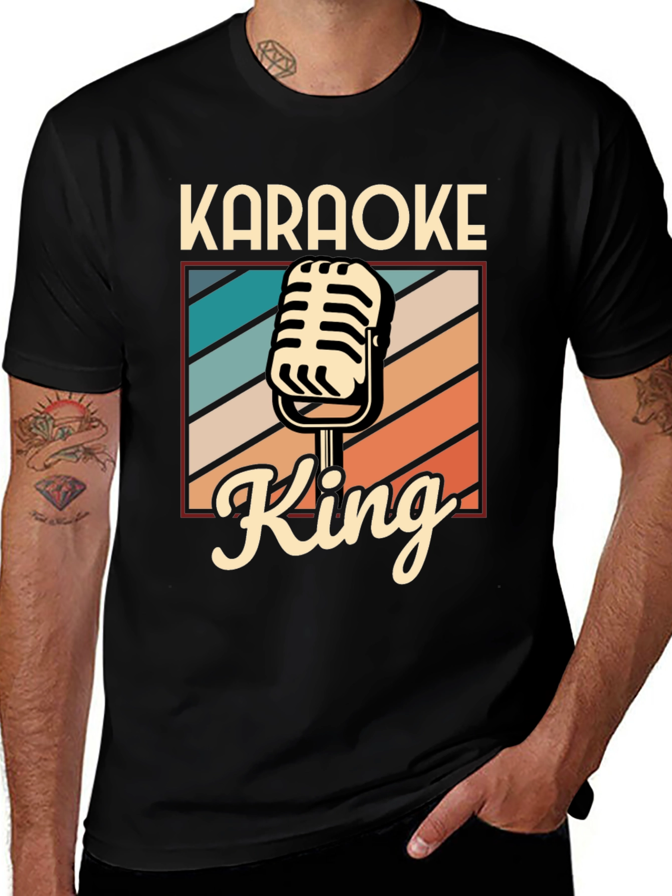 Variant 13 of Karaoke King Graphic T-Shirt