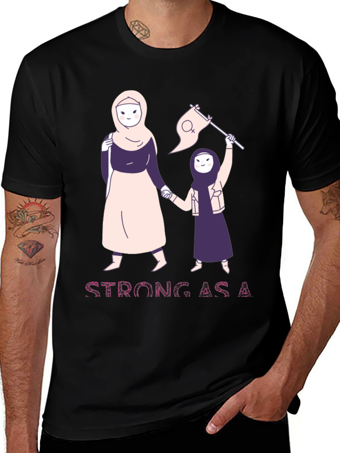 Strong As A Woman T-Shirt