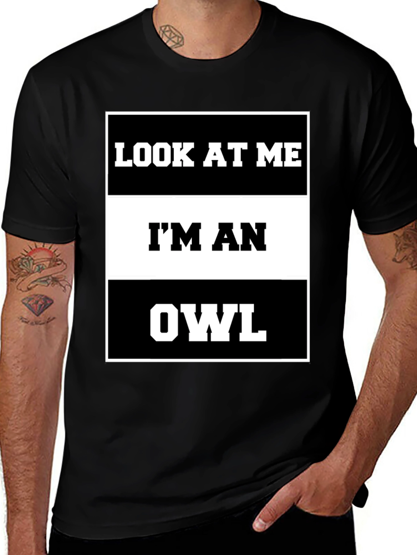 Variant 28 of Look At Me I'm An Owl T-Shirt