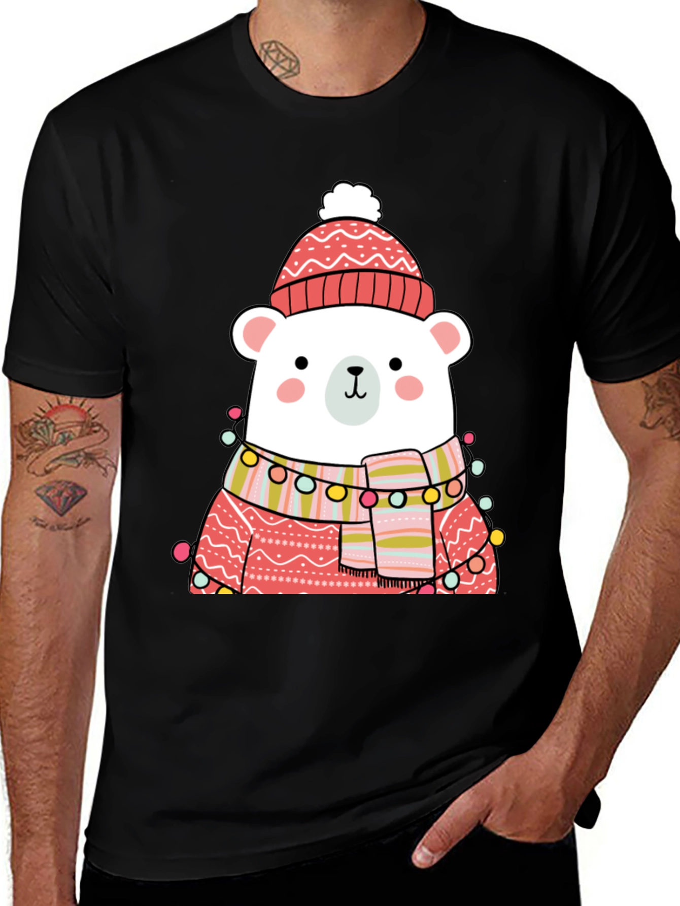 Variant 11 of Cute Polar Bear Winter T-Shirt