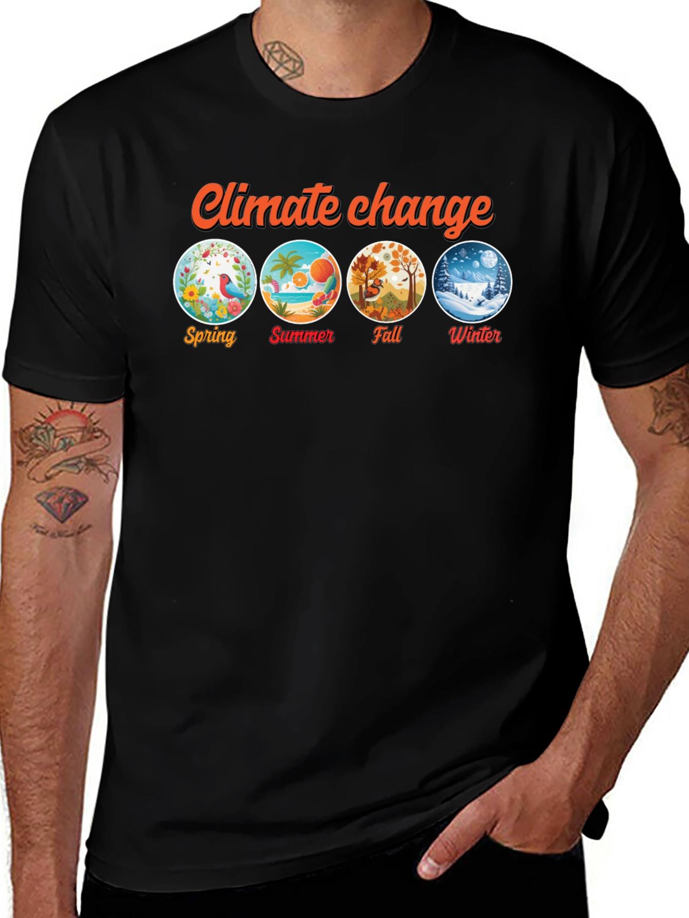 Variant 17 of Climate Change Awareness T-Shirt