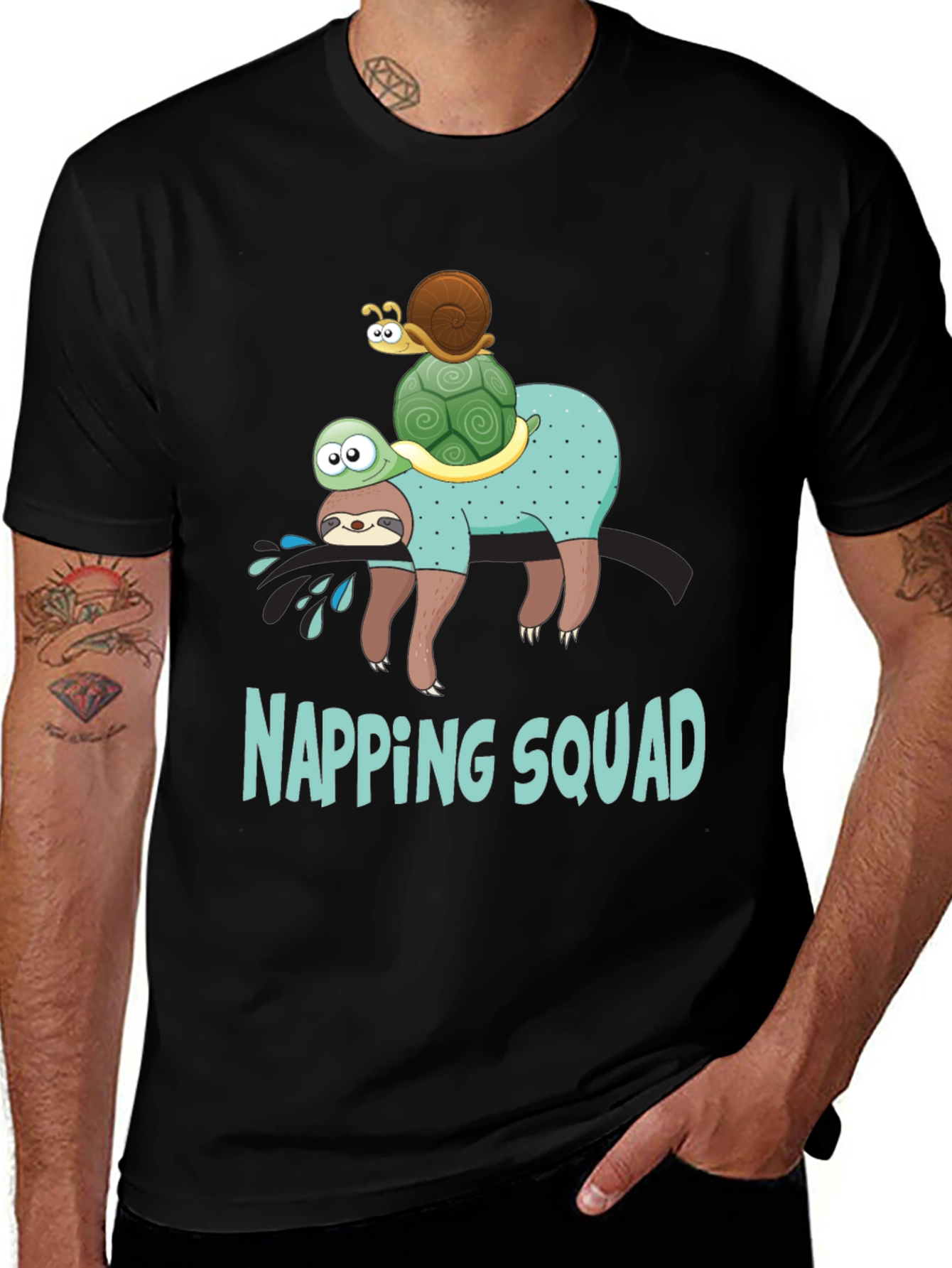 Variant 16 of Napping Squad Graphic Tee