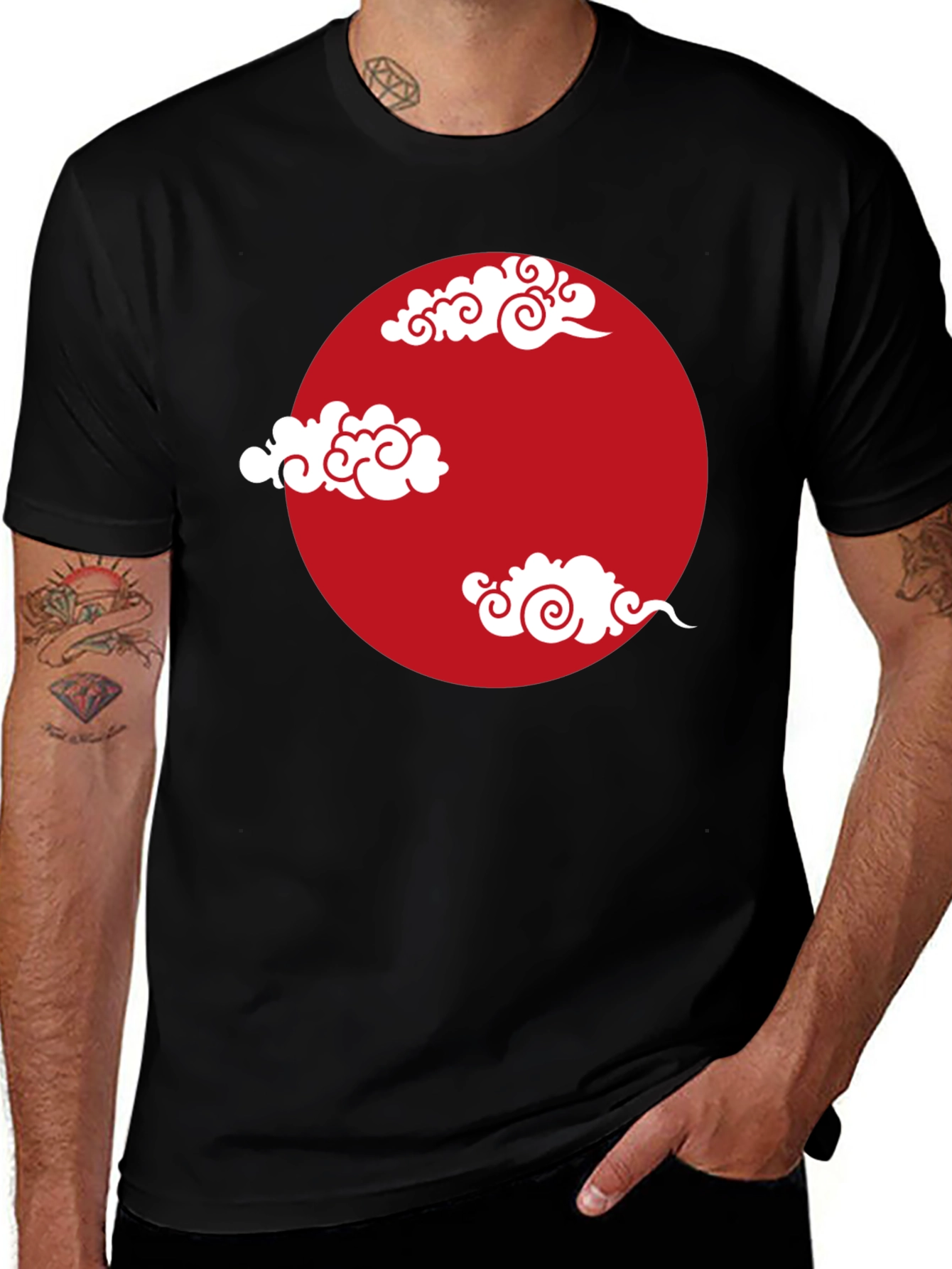 Akatsuki Cloud T-Shirt - Japanese Anime Inspired