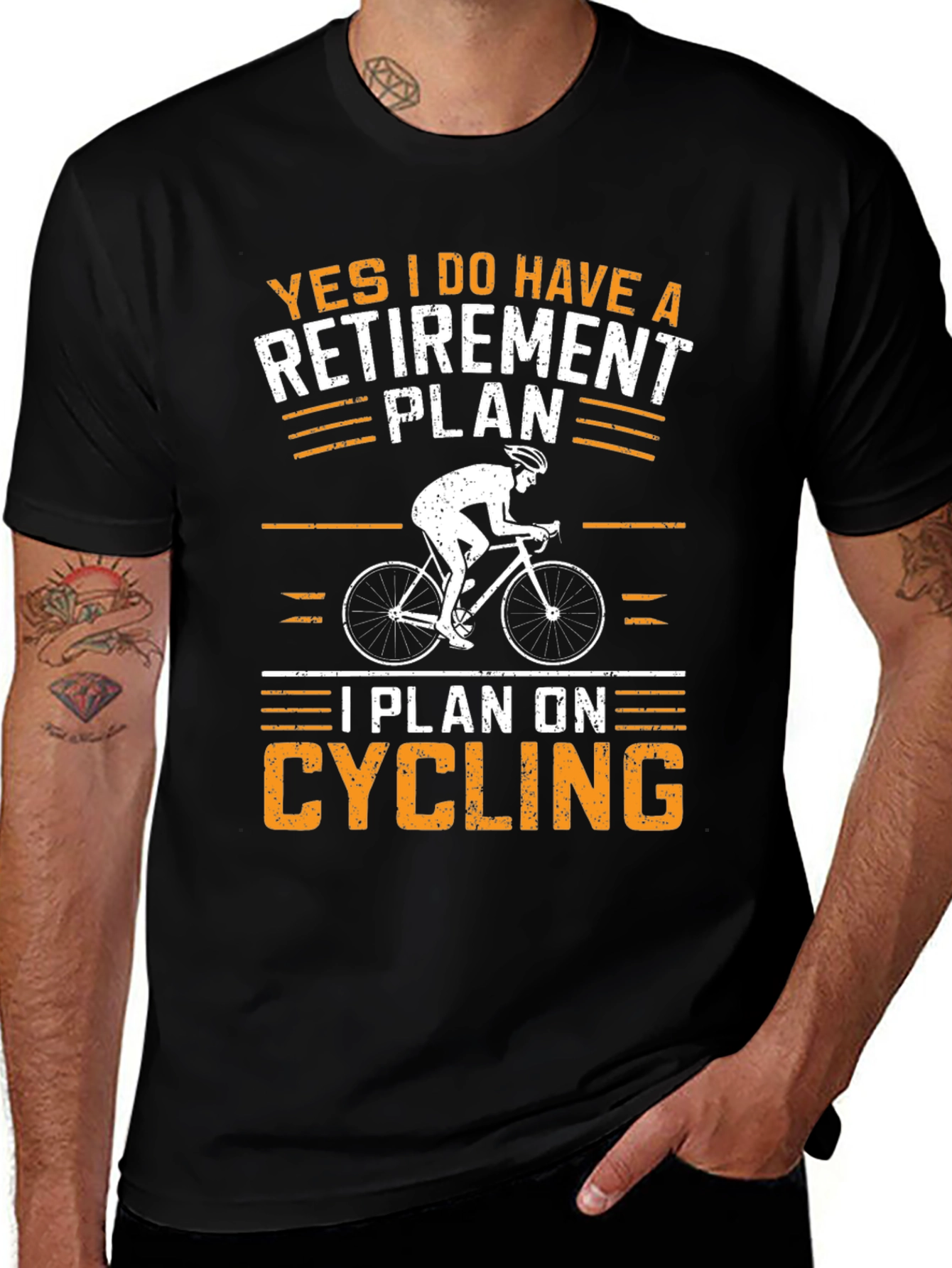 Variant 25 of Cycling Retirement Plan T-Shirt
