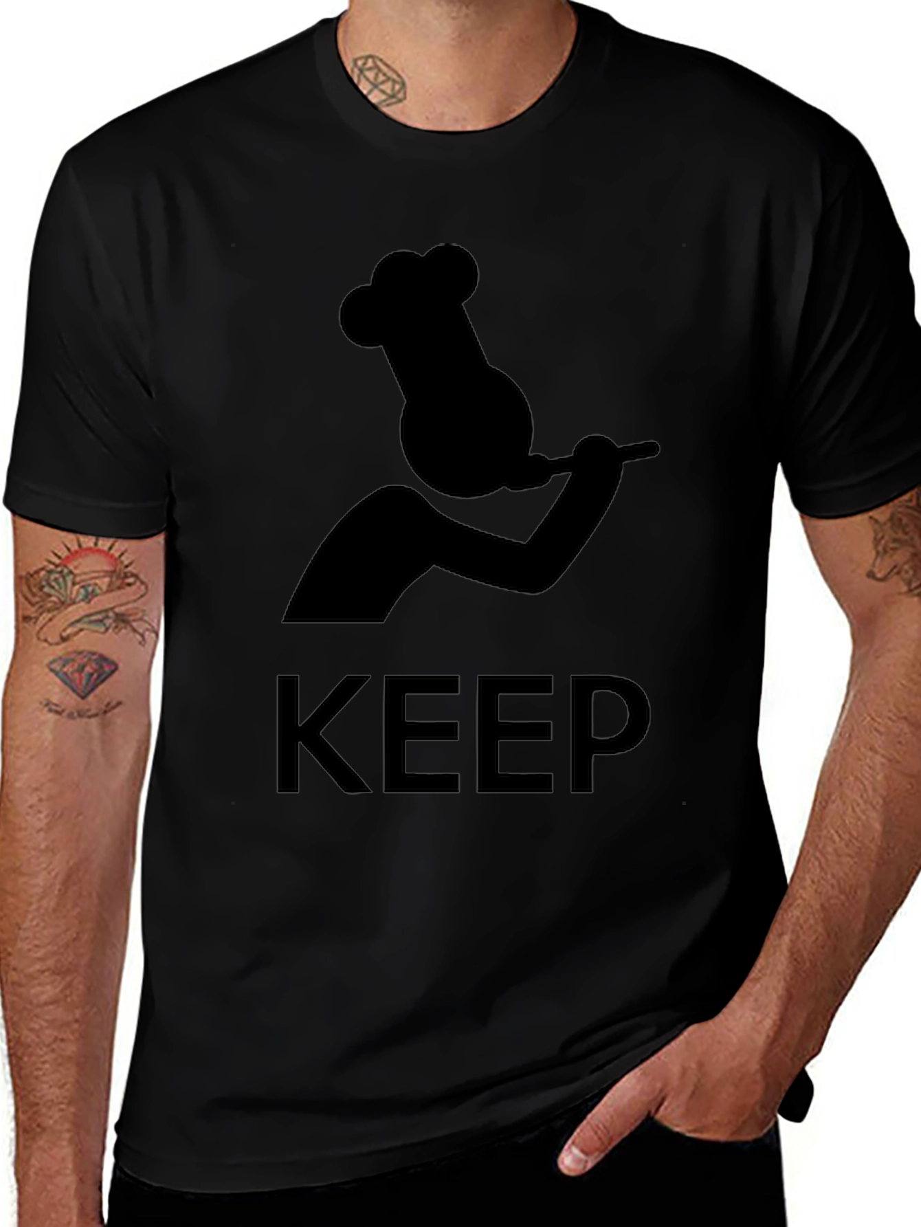 Variant 12 of Keep Cooking Funny Chef T-Shirt
