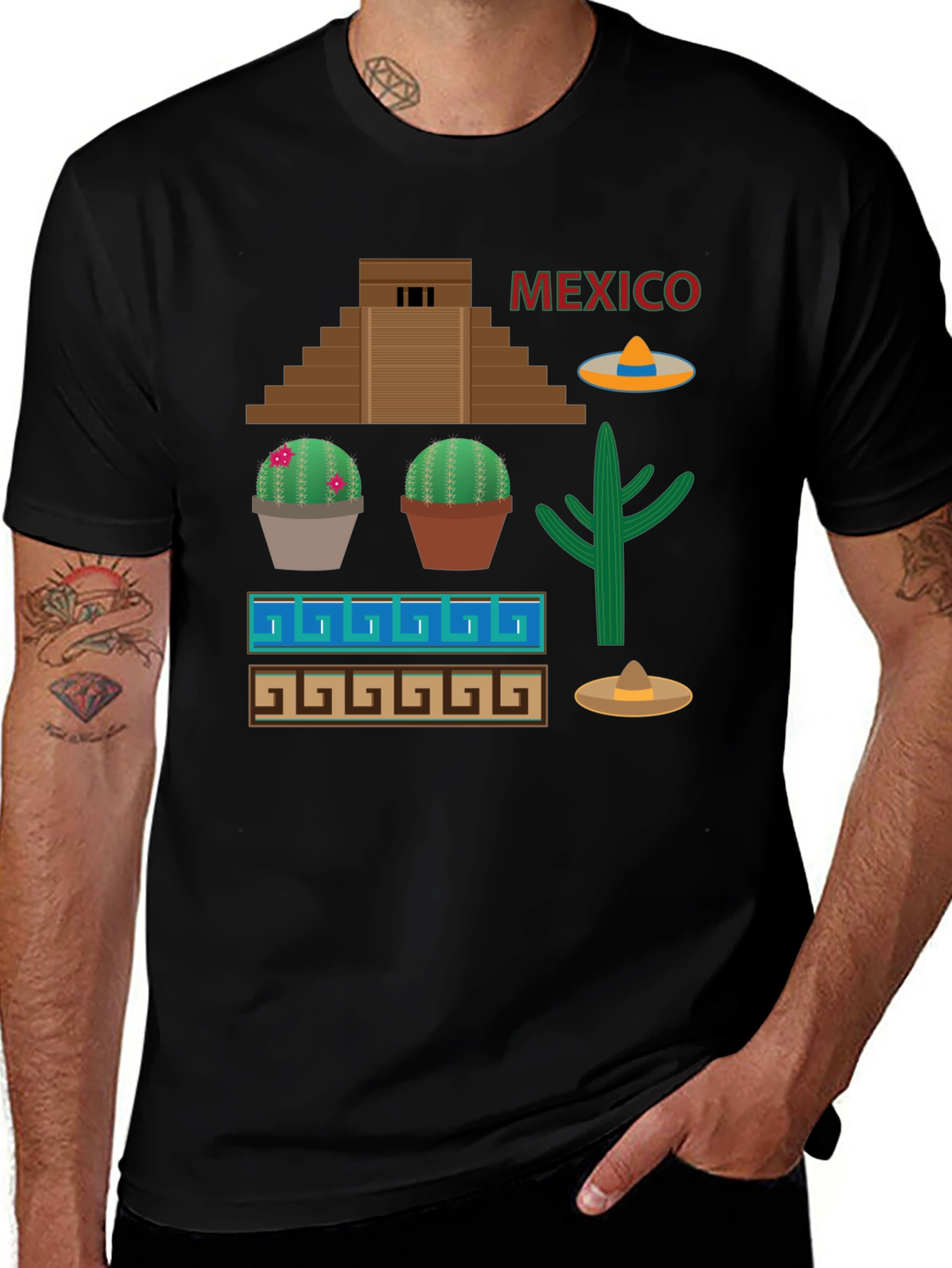 Mexico Graphic Print T-Shirt