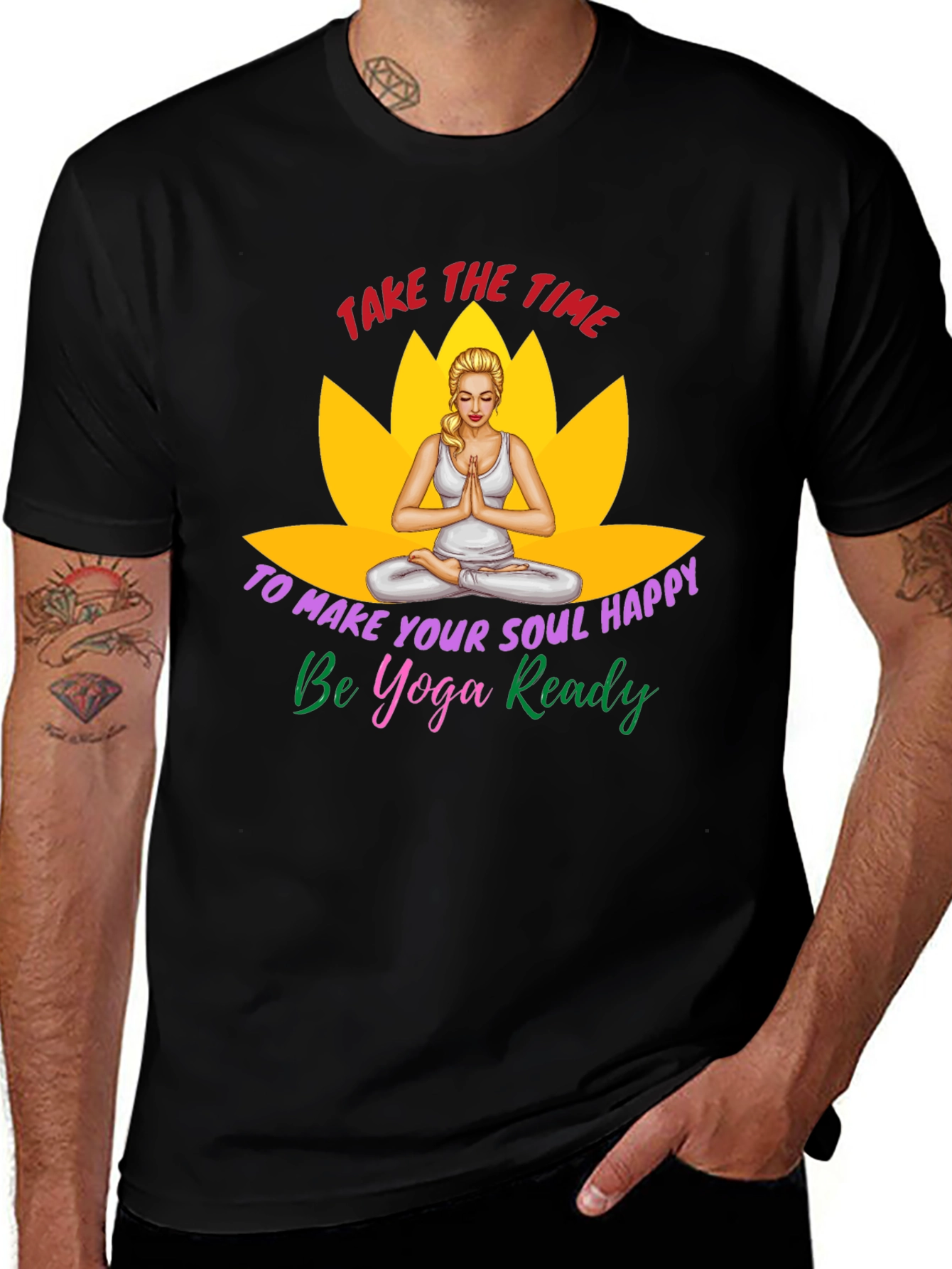 Variant 8 of Yoga Ready Graphic T-Shirt