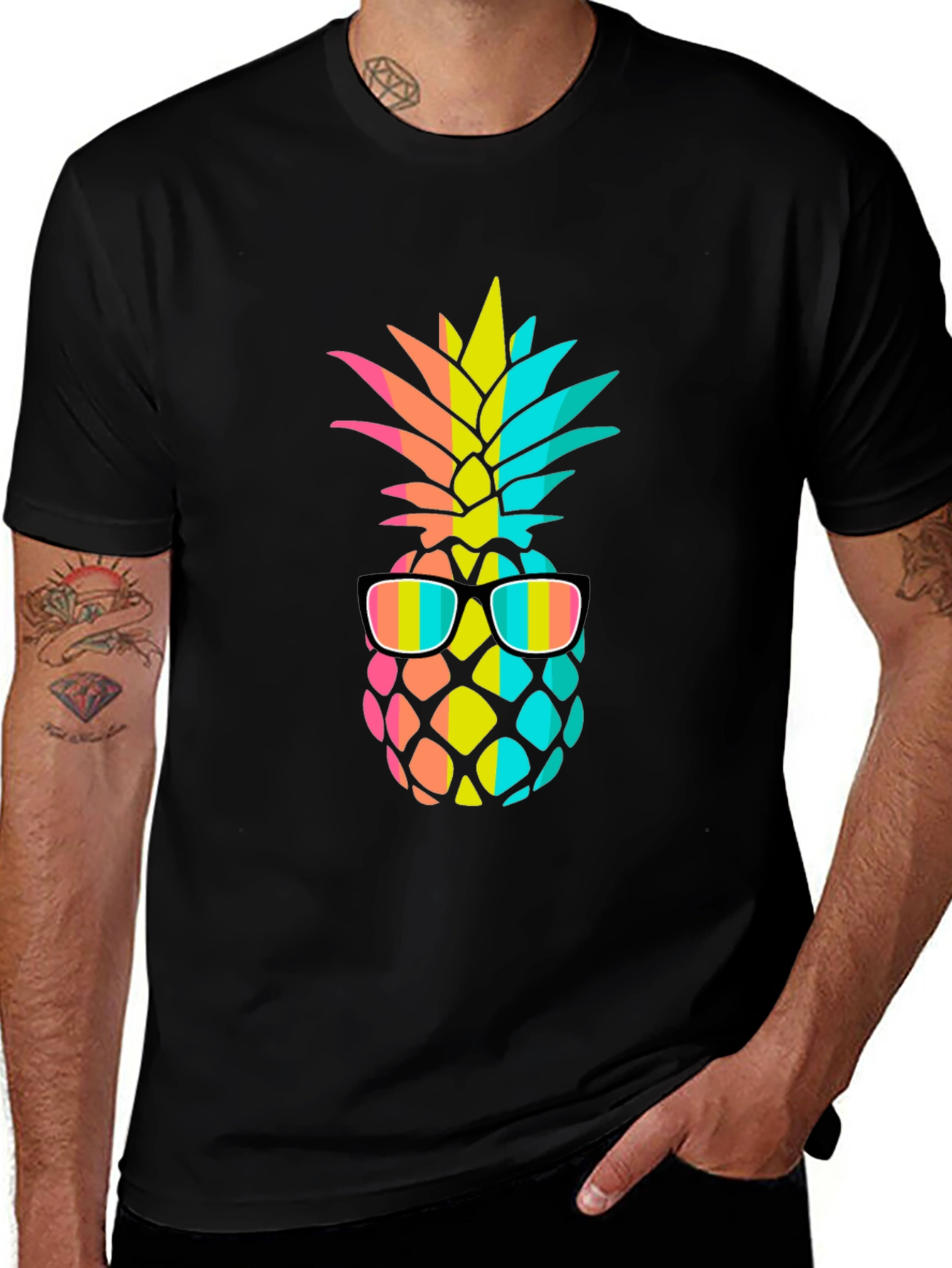 Variant 3 of Cool Pineapple Graphic T-Shirt