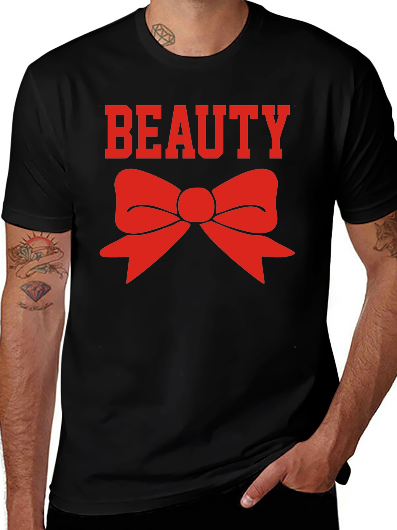 Variant 17 of Beauty Bow Graphic T-Shirt