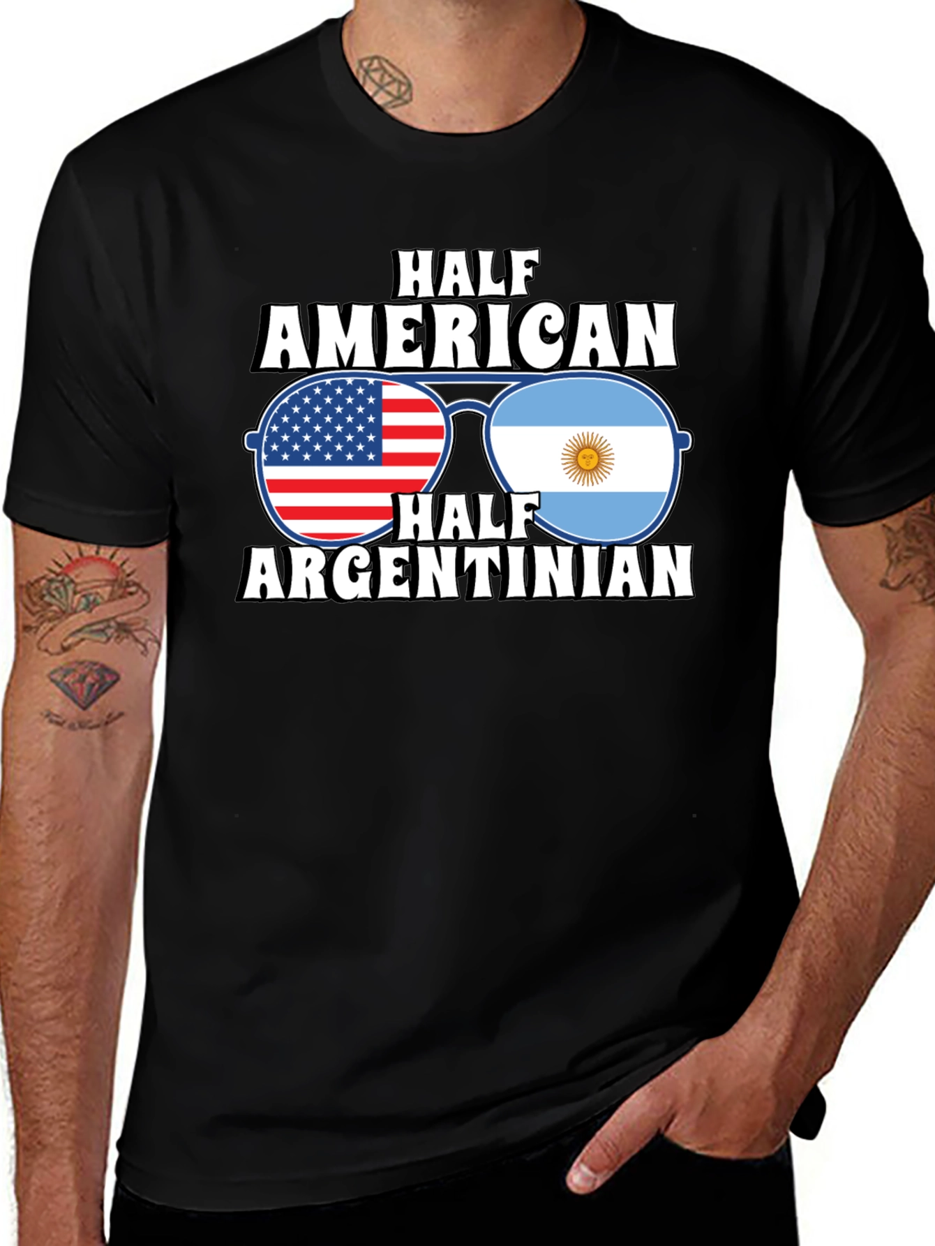 Half American Half Argentinian T-Shirt