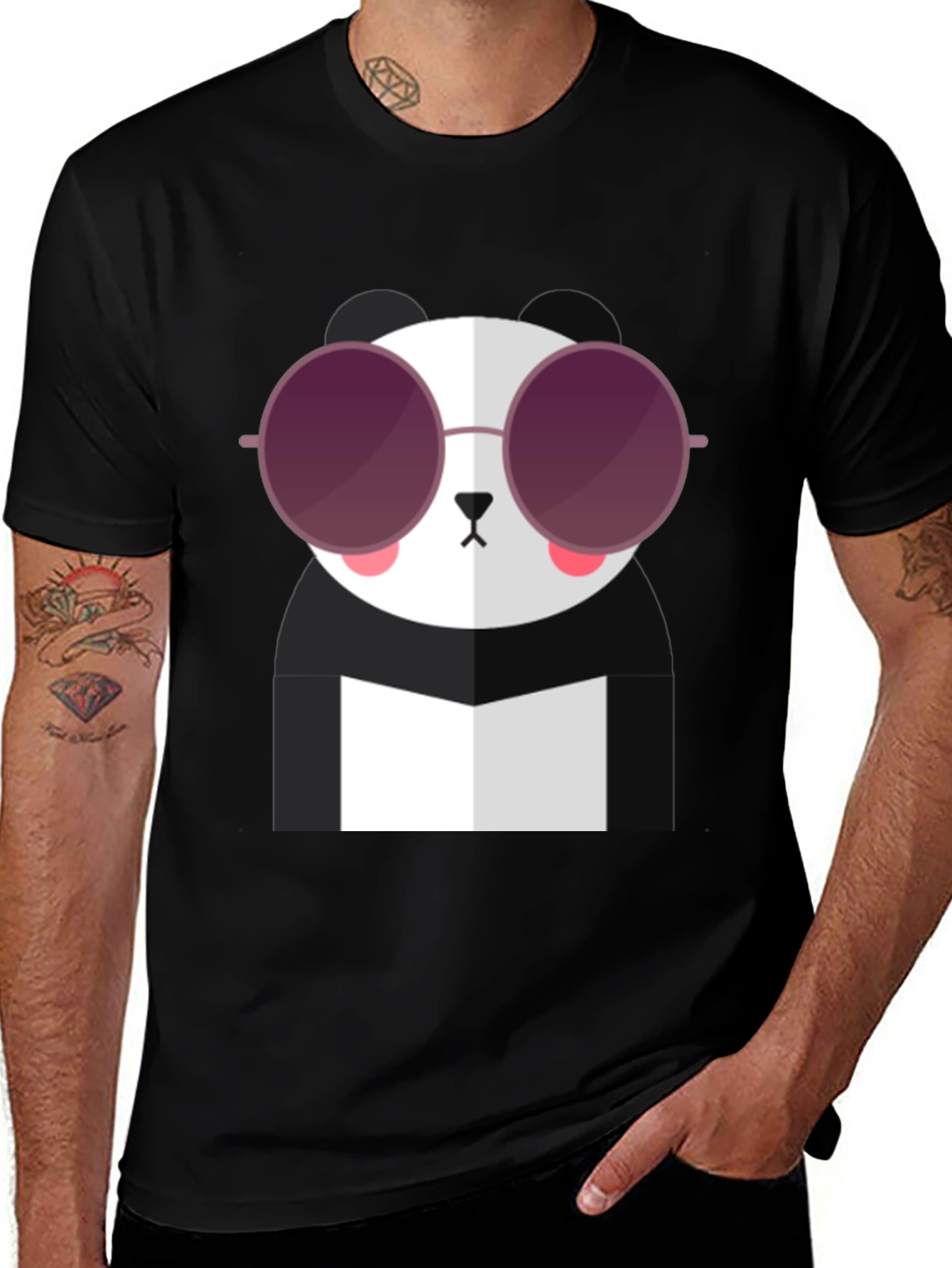 Variant 19 of Cool Panda T-Shirt with Sunglasses