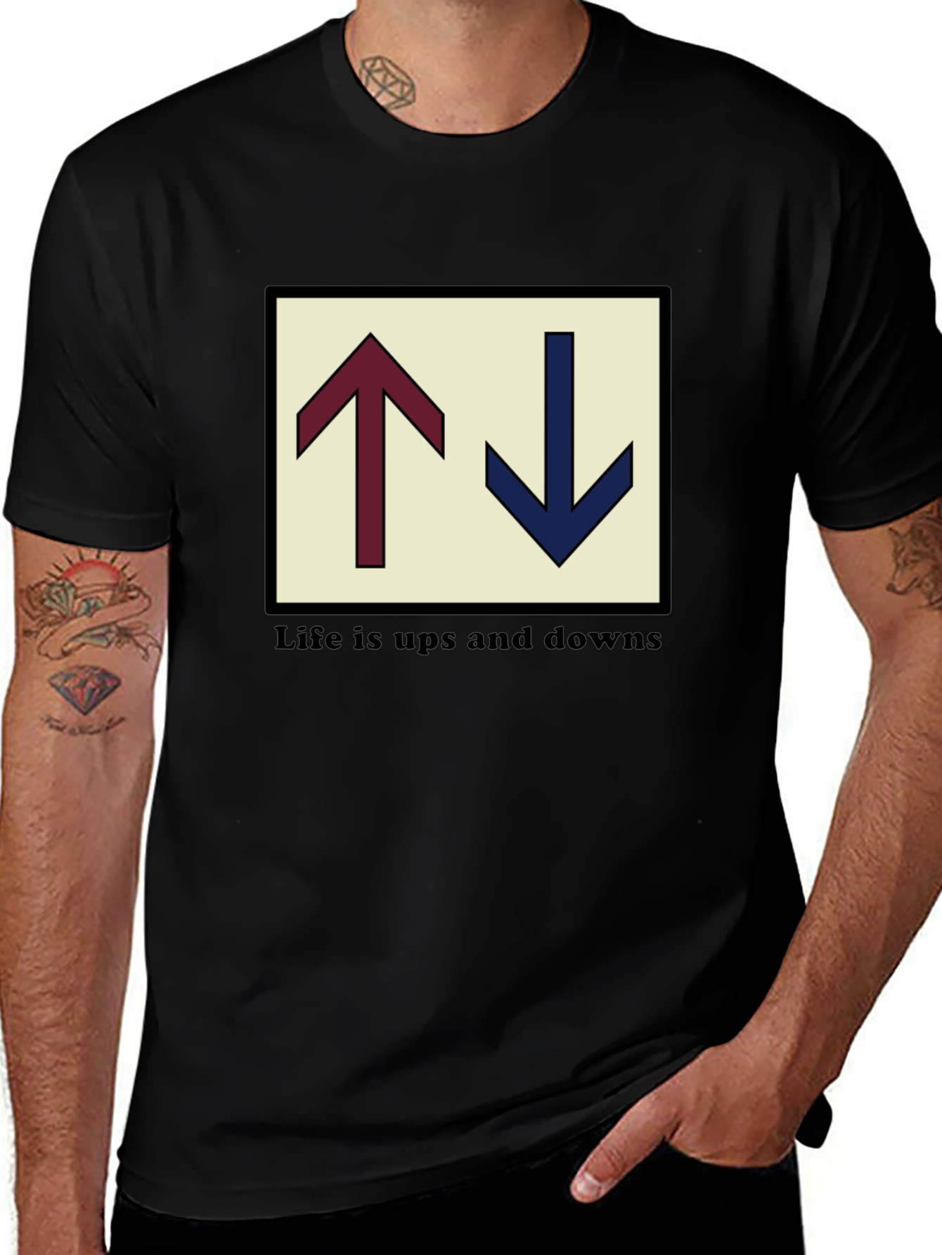 Life Ups and Downs Graphic Tee