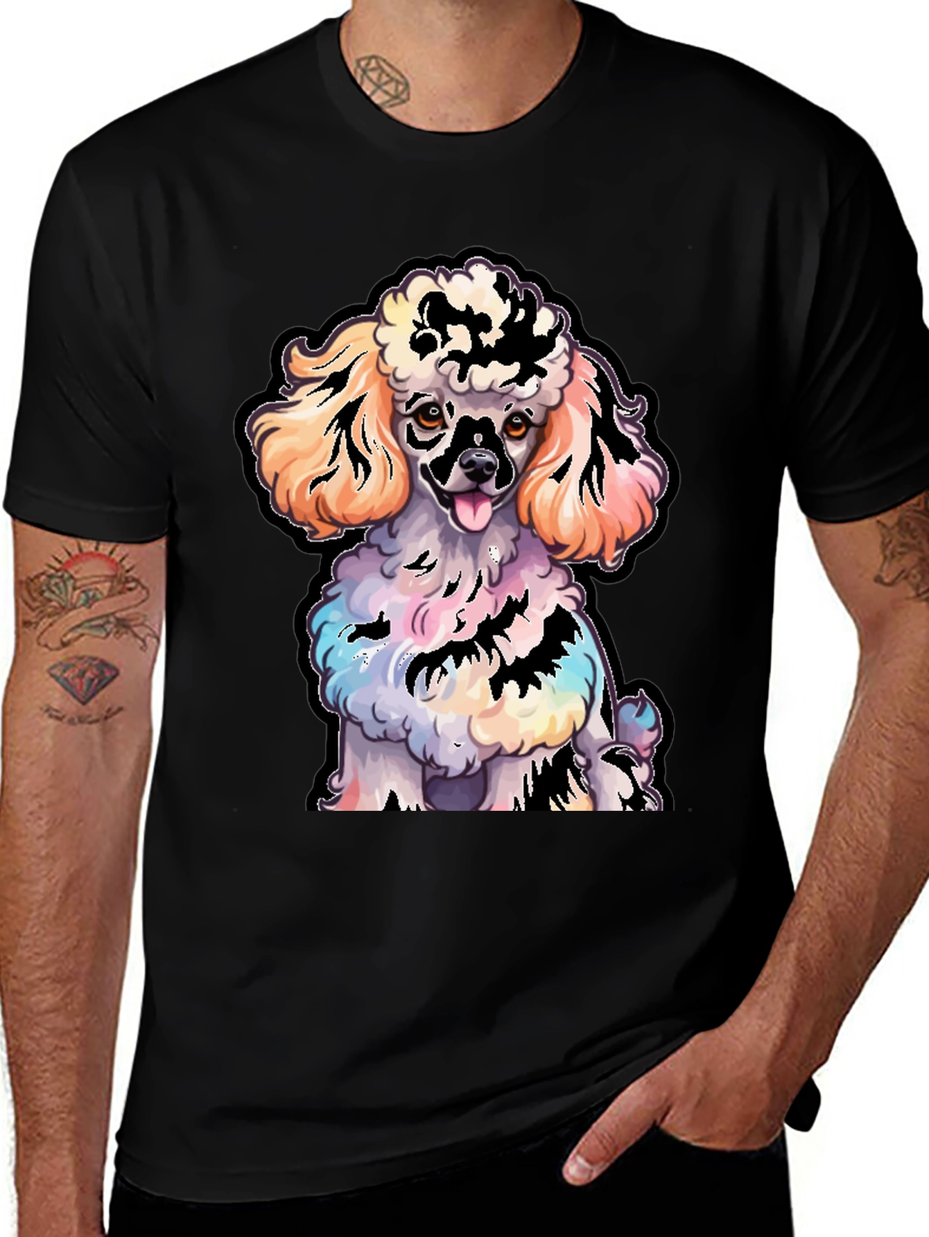 Variant 15 of Halloween Poodle T-Shirt