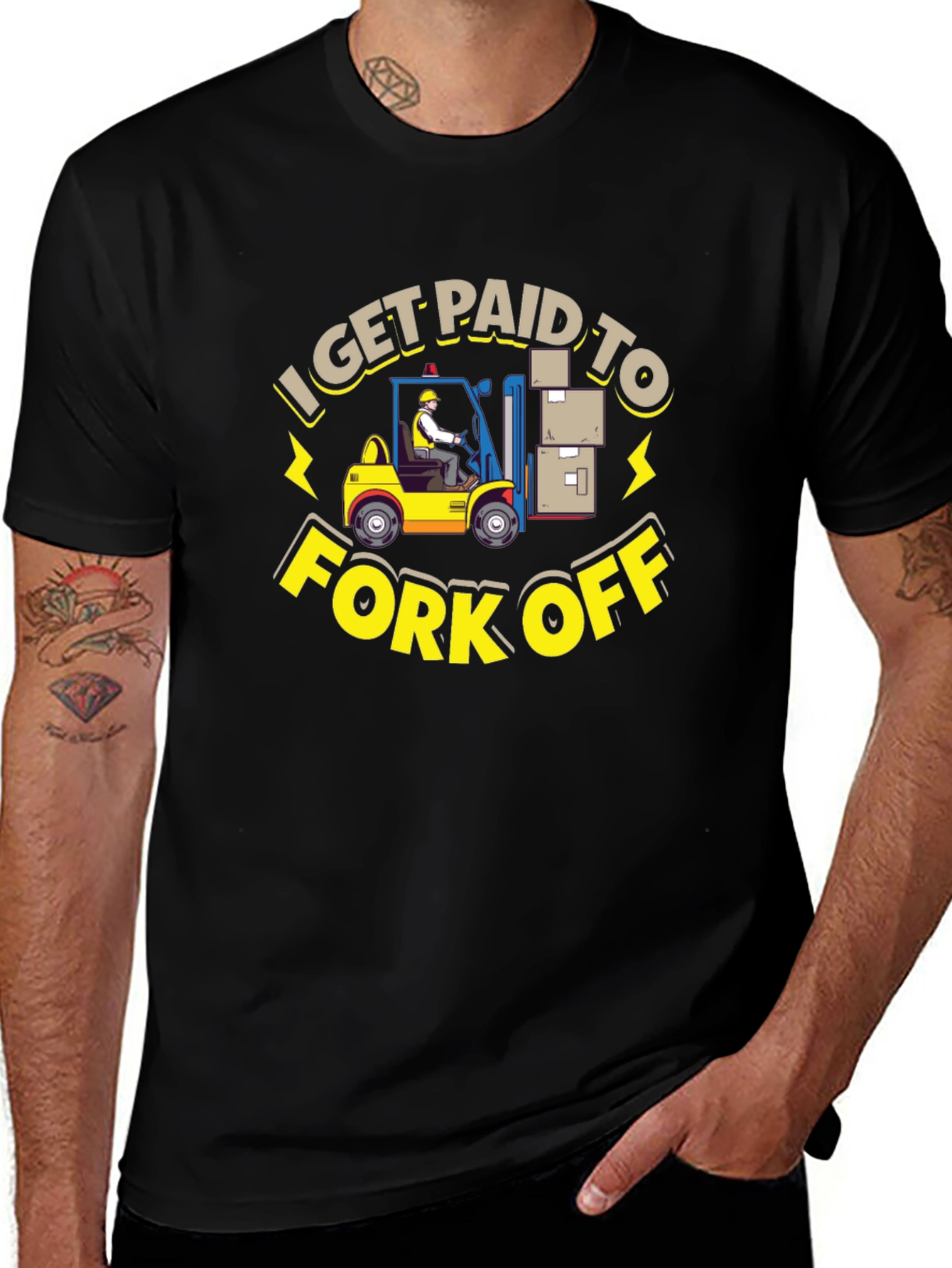 Variant 30 of I Get Paid to Fork Off T-Shirt