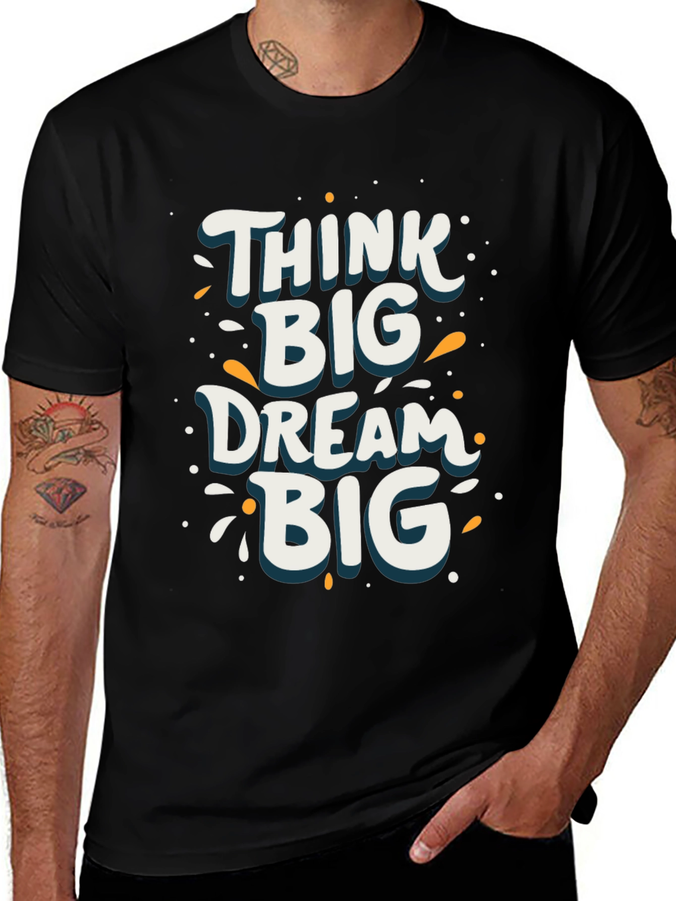 Variant 9 of Think Big Dream Big Graphic Tee