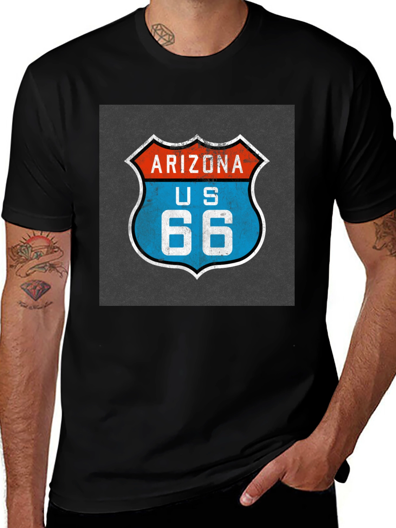 Variant 11 of Arizona Route 66 Graphic T-Shirt