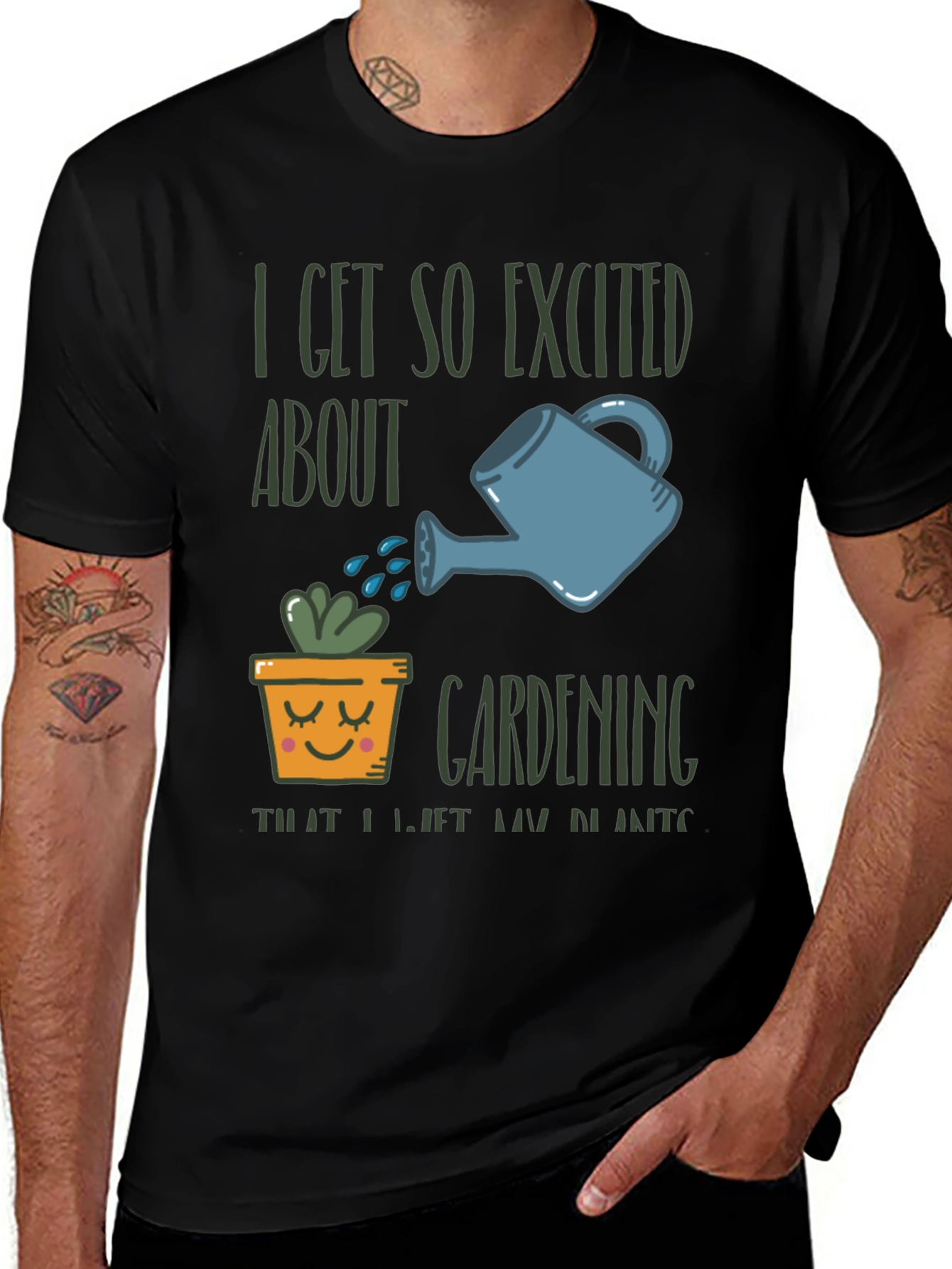 Variant 12 of Gardening Humor Graphic T-Shirt