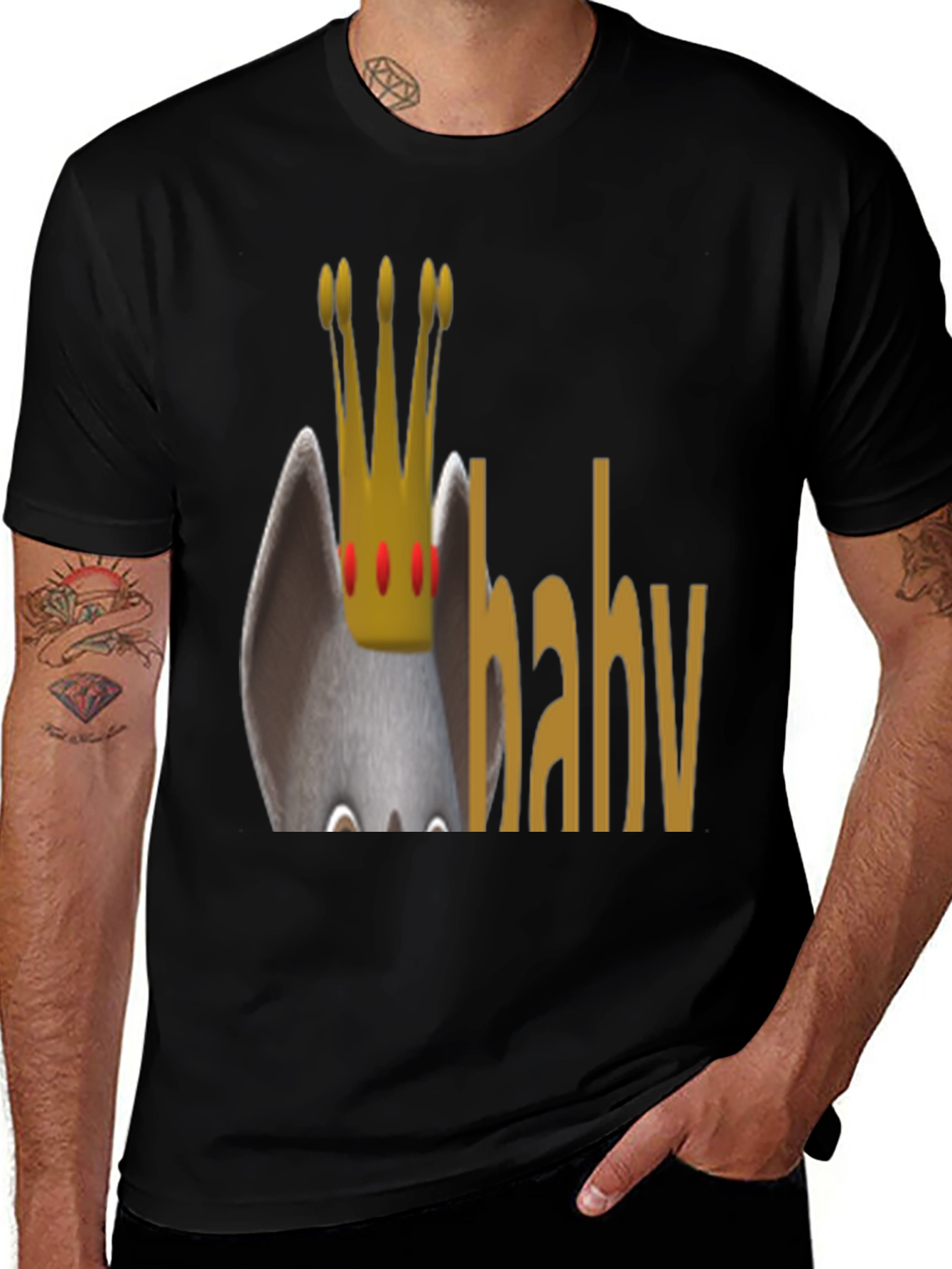 Variant 24 of King Baby T-Shirt - Cute Cartoon Graphic Tee