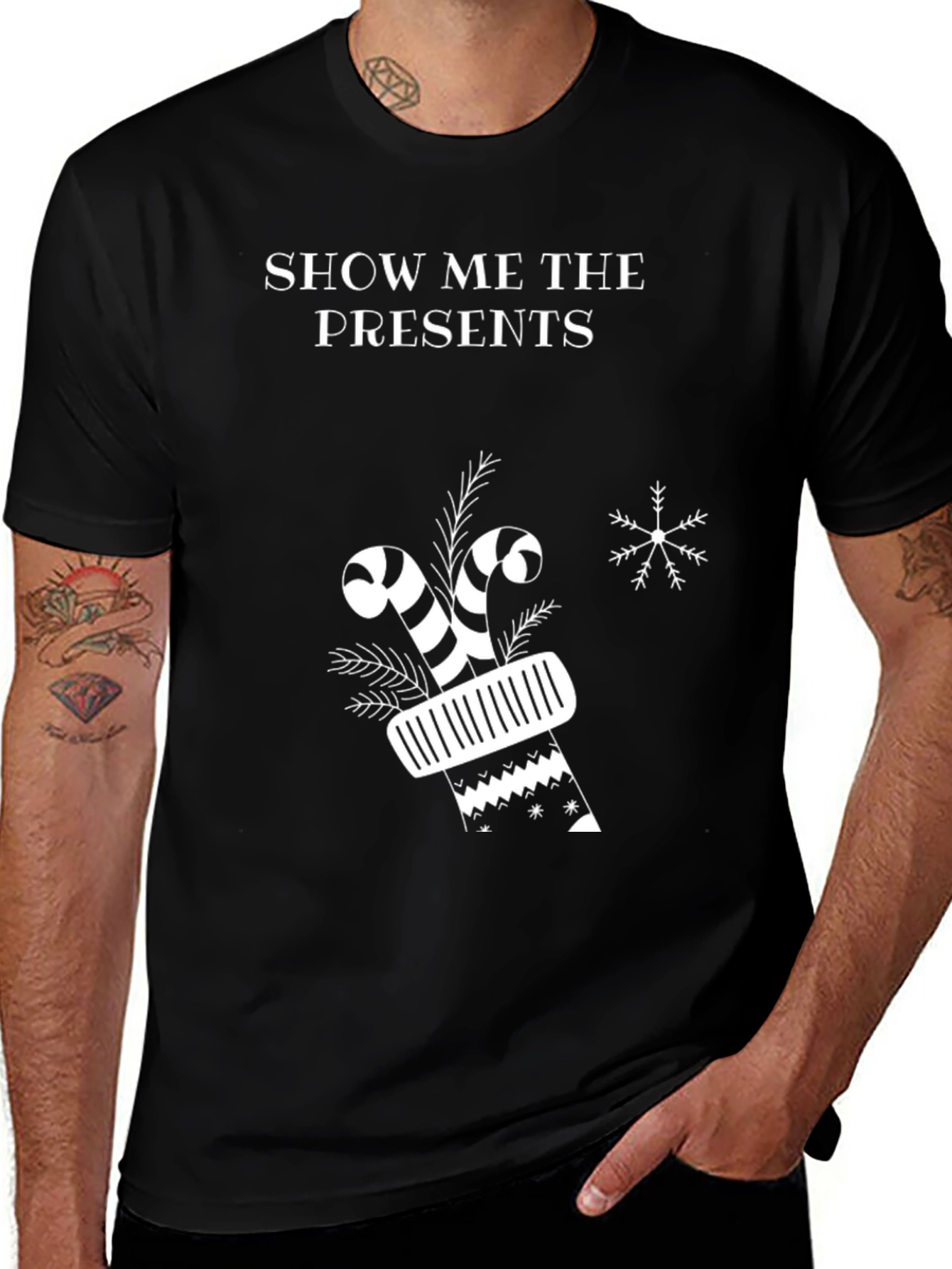 Show Me The Presents Christmas T-Shirt